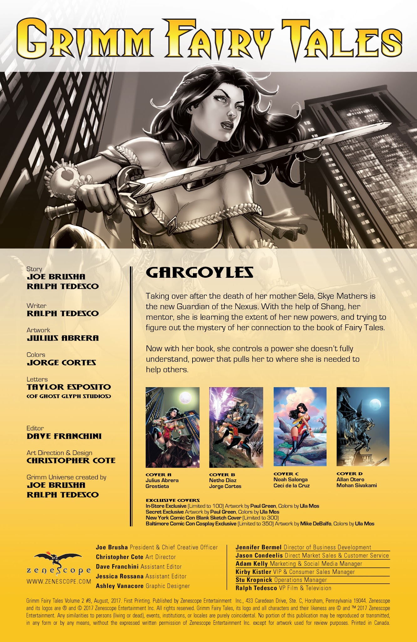 Read online Grimm Fairy Tales (2016) comic -  Issue #8 - 2