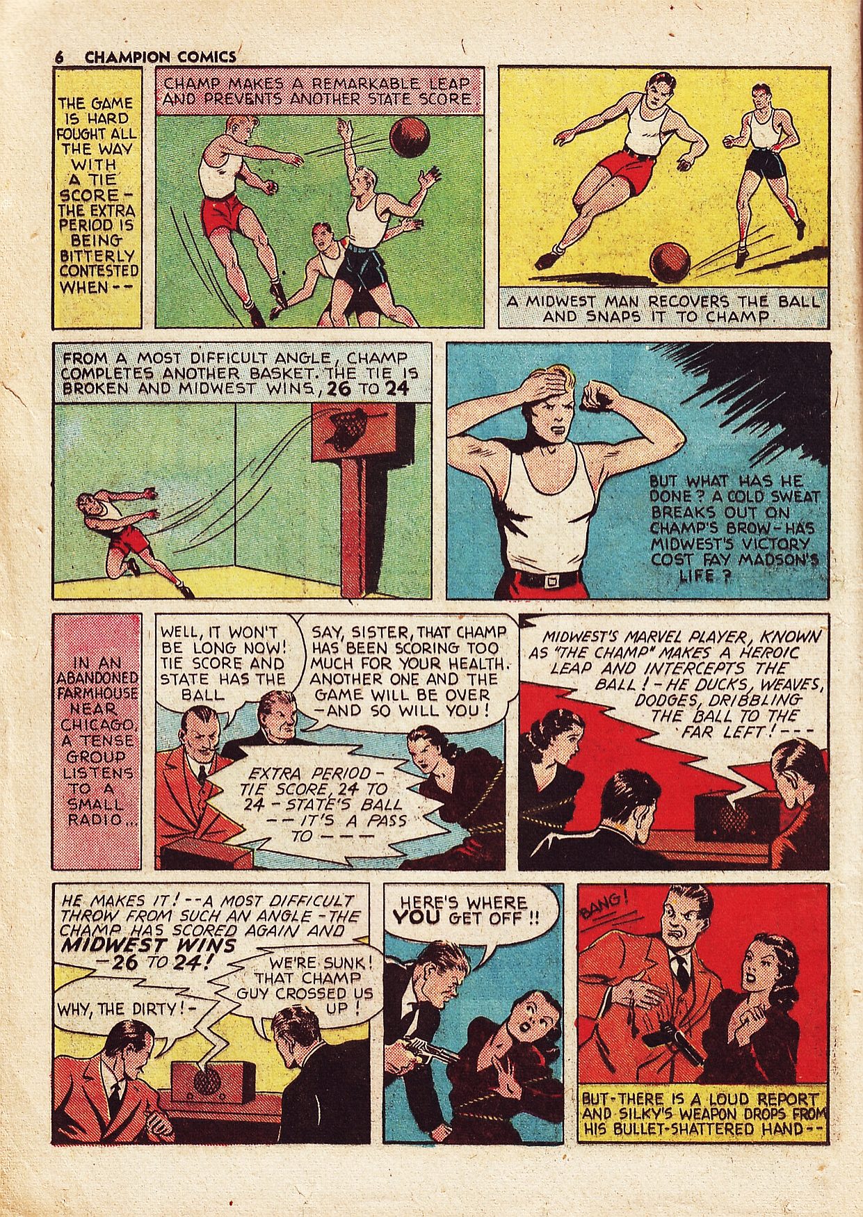 Read online Champion Comics comic -  Issue #6 - 8