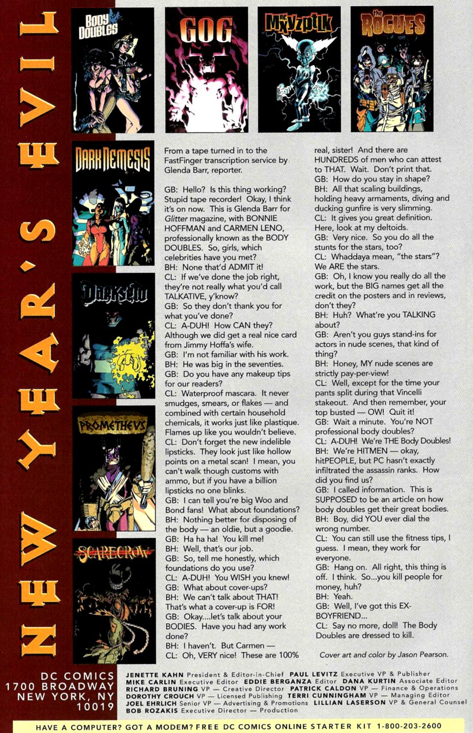 Read online Body Doubles (Villains) comic -  Issue # Full - 24