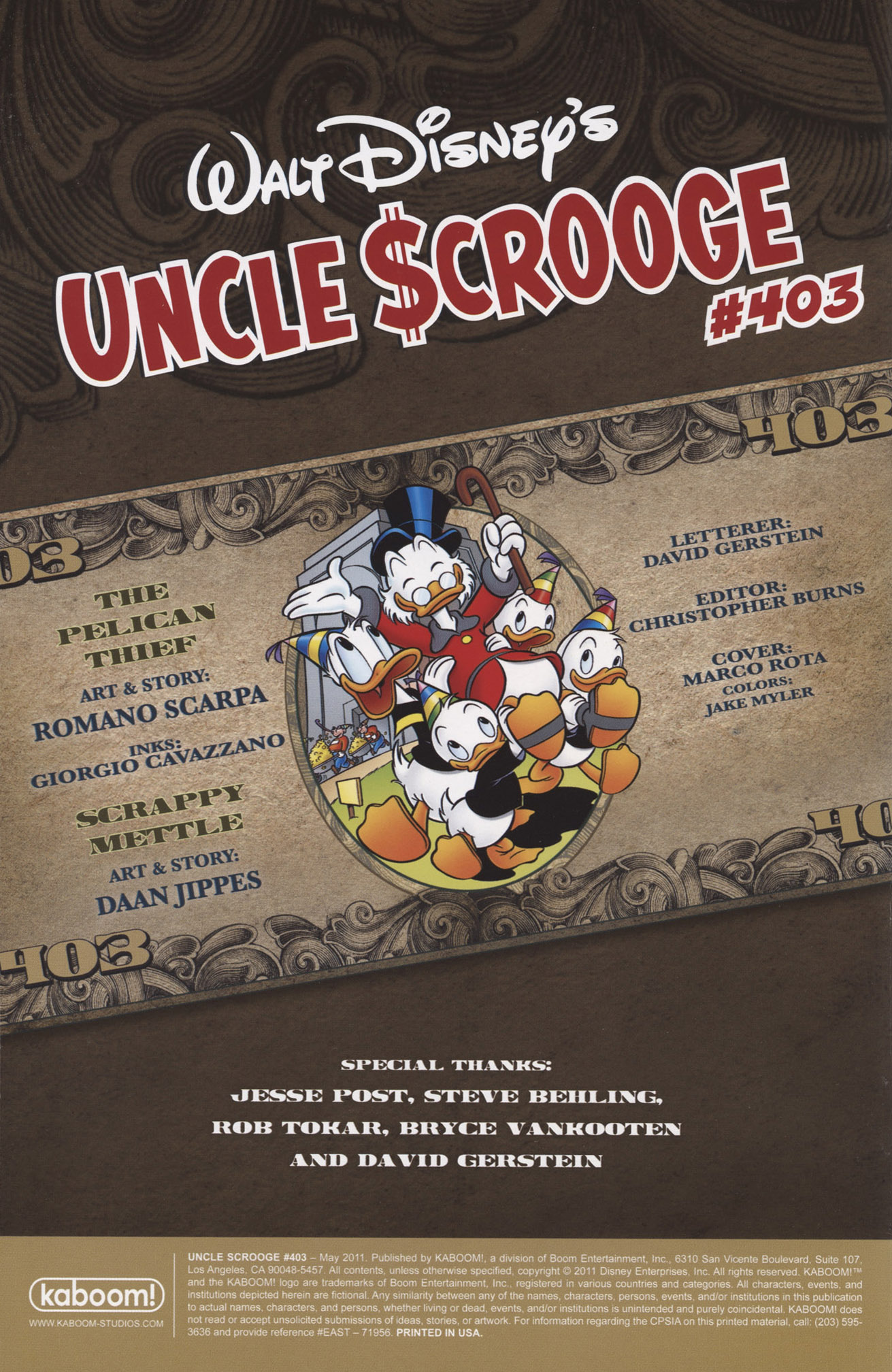 Read online Uncle Scrooge (1953) comic -  Issue #403 - 2