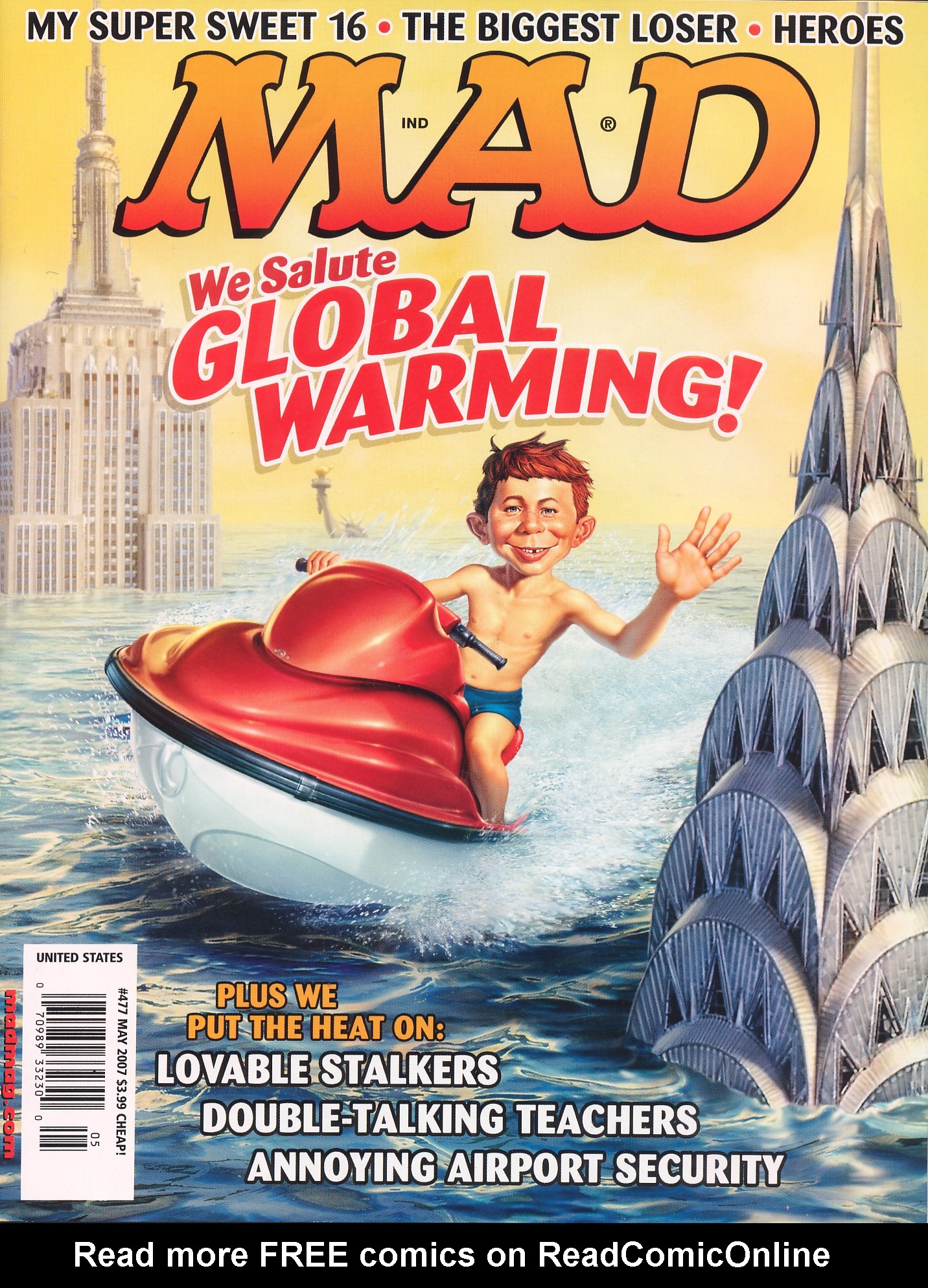 Read online MAD comic -  Issue #477 - 1