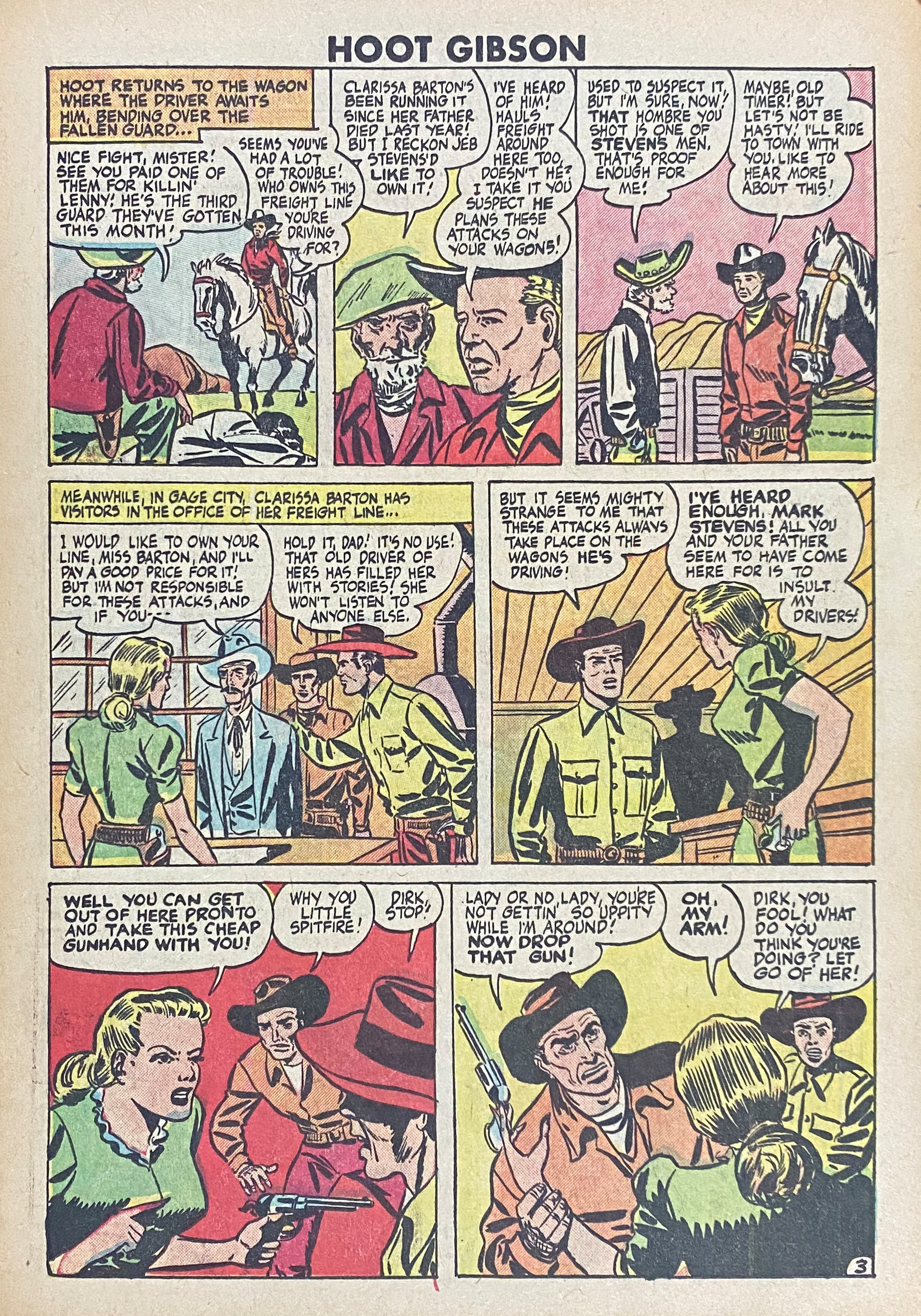 Read online Hoot Gibson comic -  Issue #3 - 13