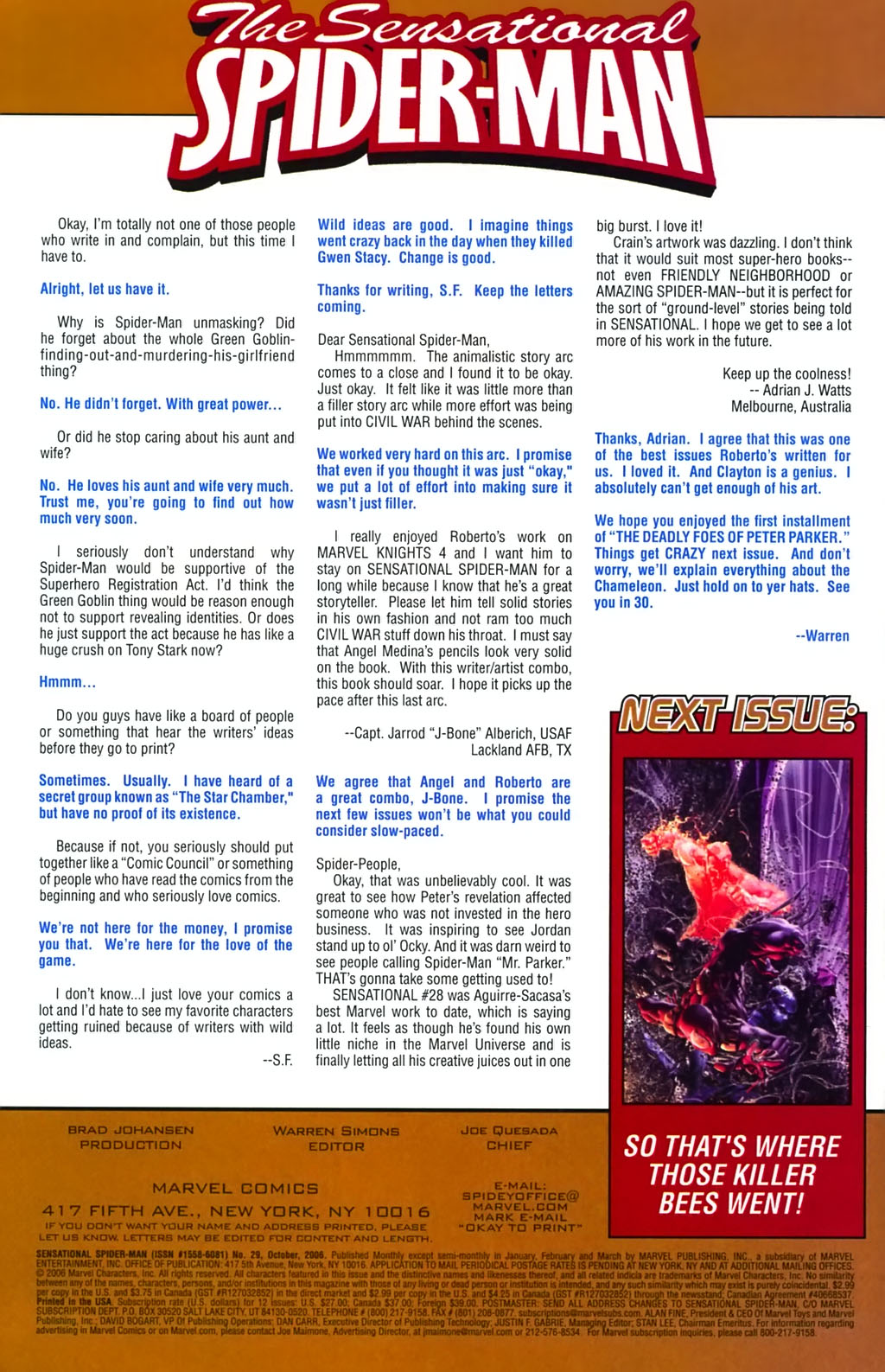 Read online The Sensational Spider-Man (2006) comic -  Issue #29 - 23