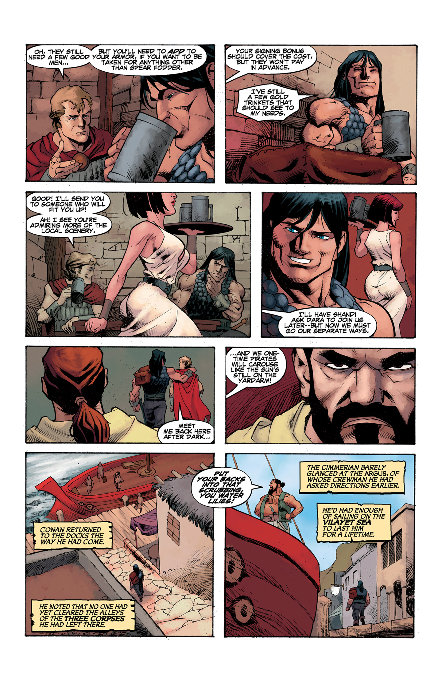 Read online Conan: Road of Kings comic -  Issue #11 - 13