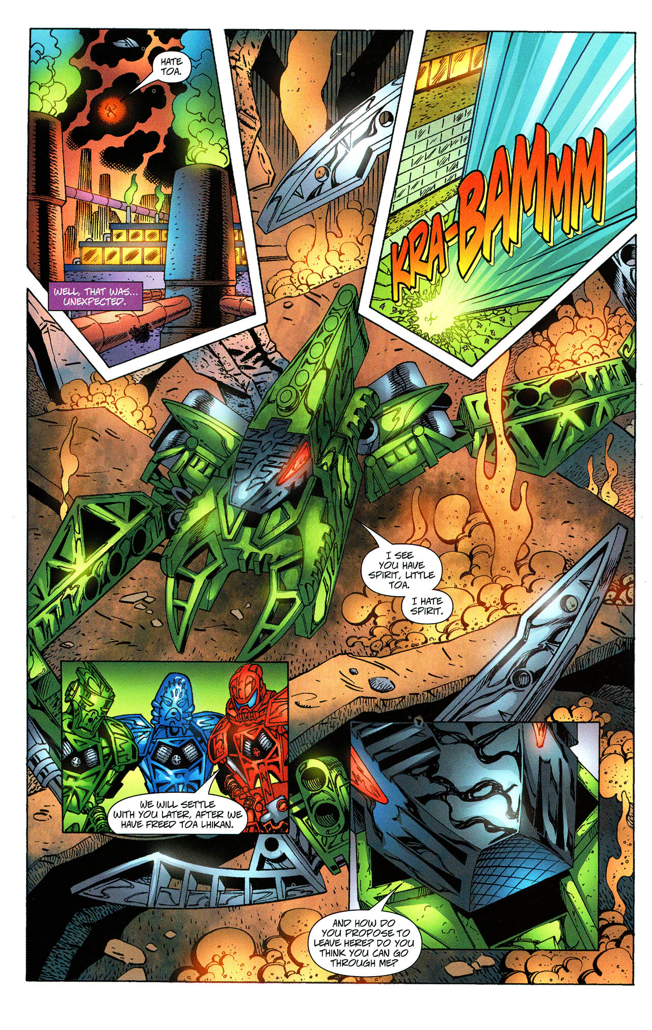 Read online Bionicle comic -  Issue #20 - 14