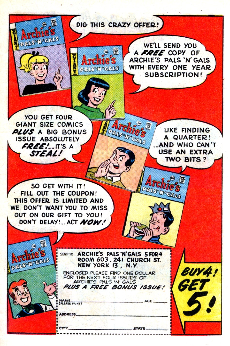 Read online Archie's Madhouse comic -  Issue #43 - 17