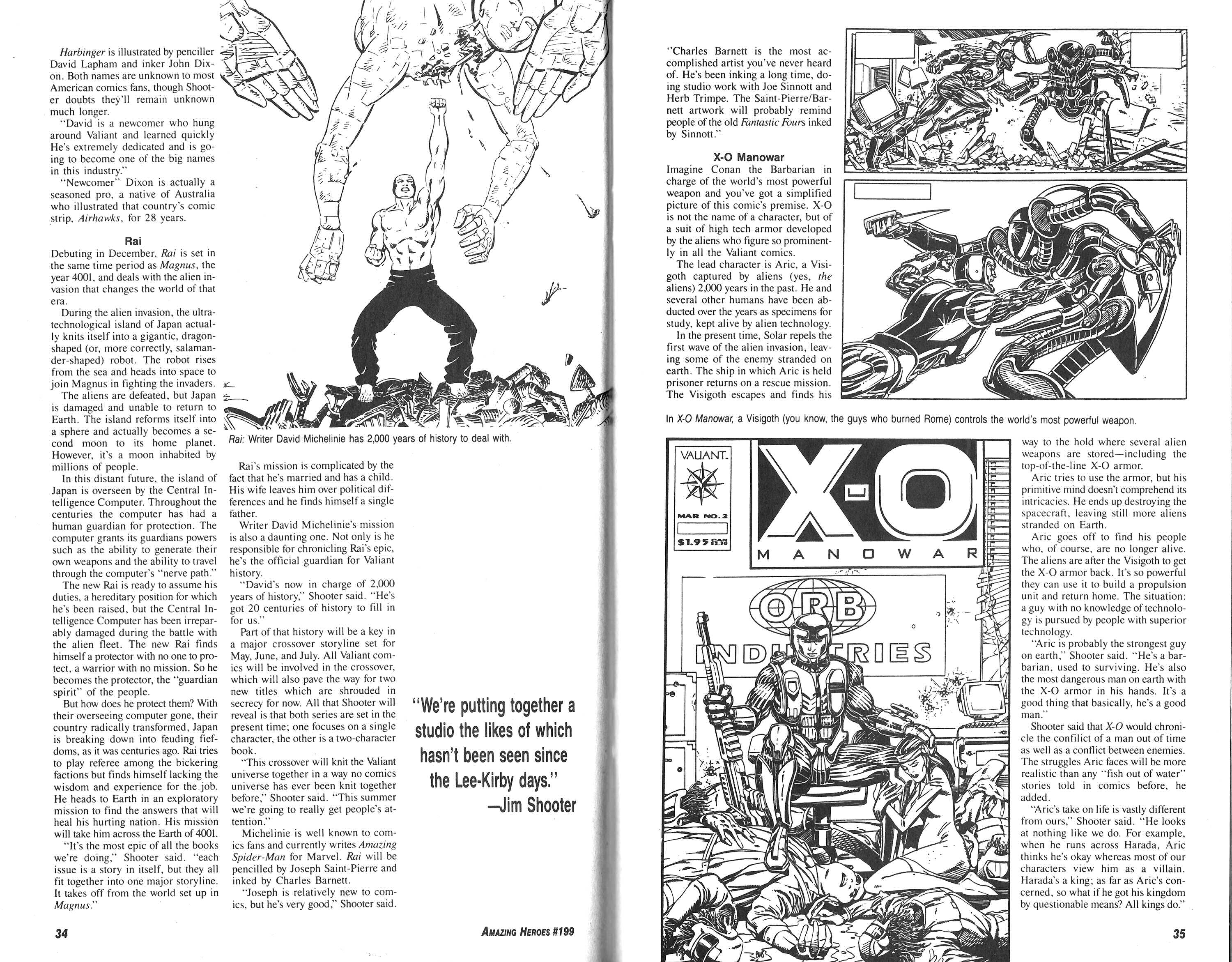 Read online Amazing Heroes comic -  Issue #199 - 18
