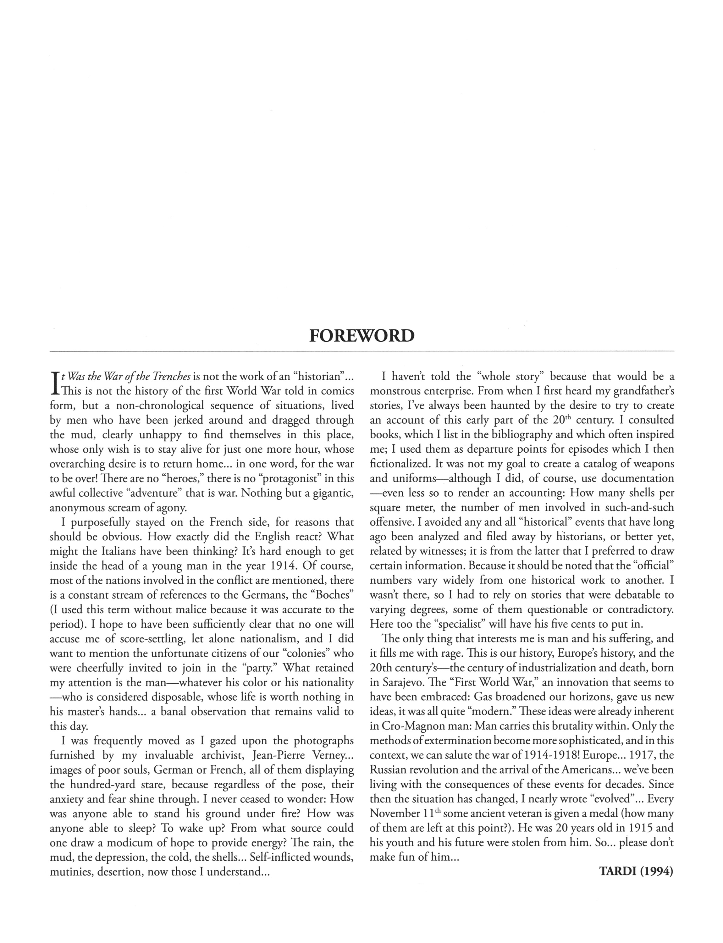 Read online It Was the War of the Trenches comic -  Issue # TPB - 6