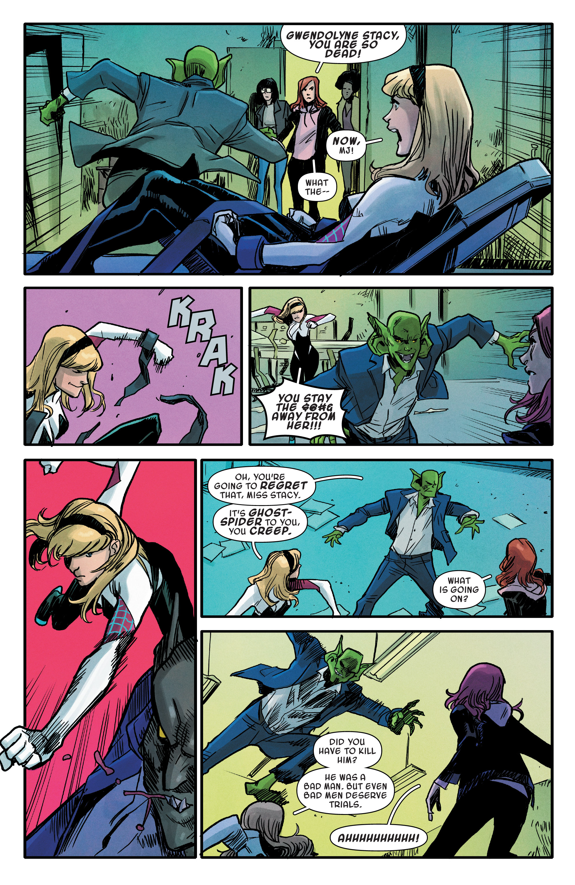 Read online Ghost-Spider comic -  Issue #5 - 19