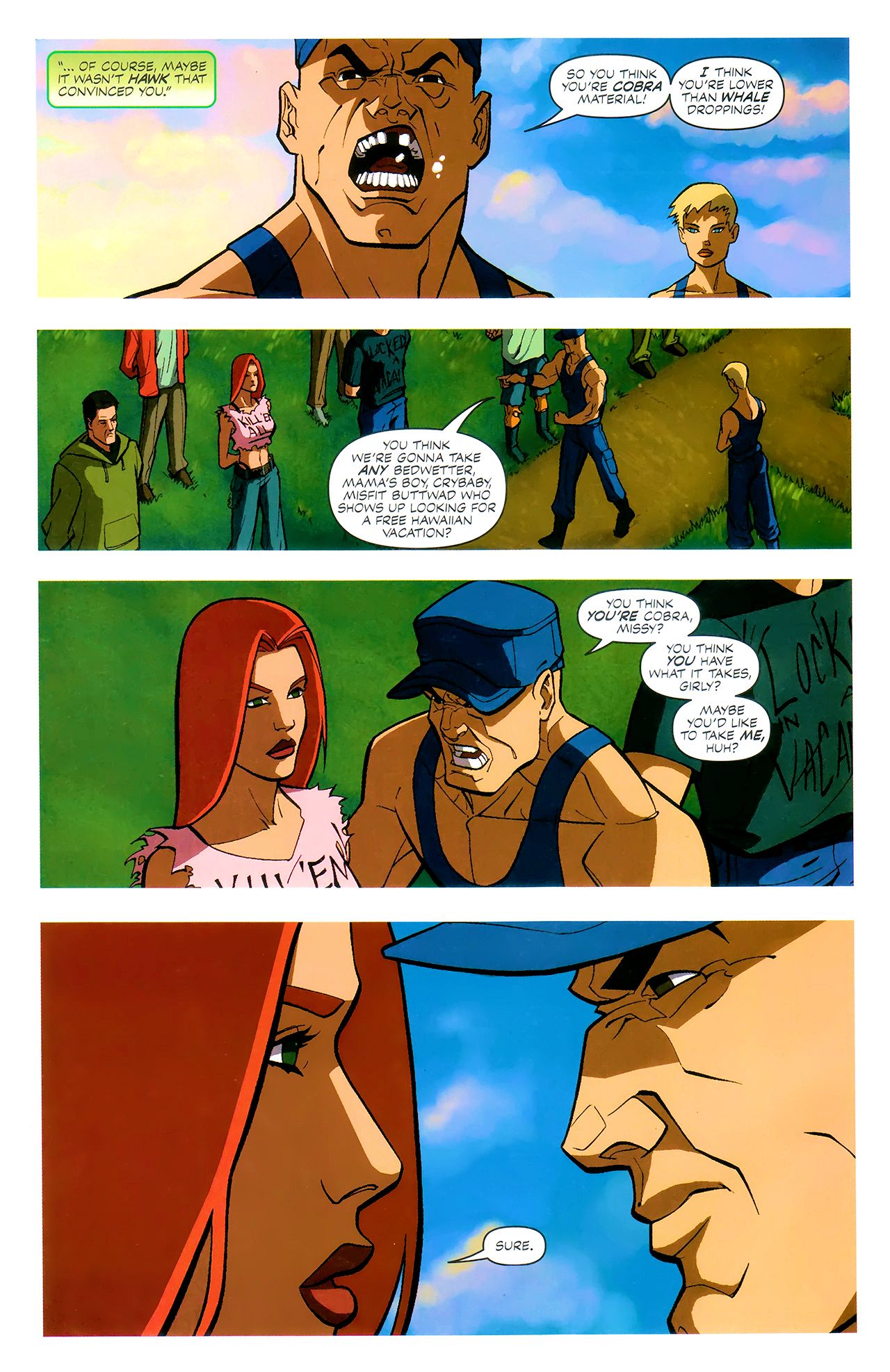 Read online G.I. Joe Reloaded comic -  Issue #12 - 6