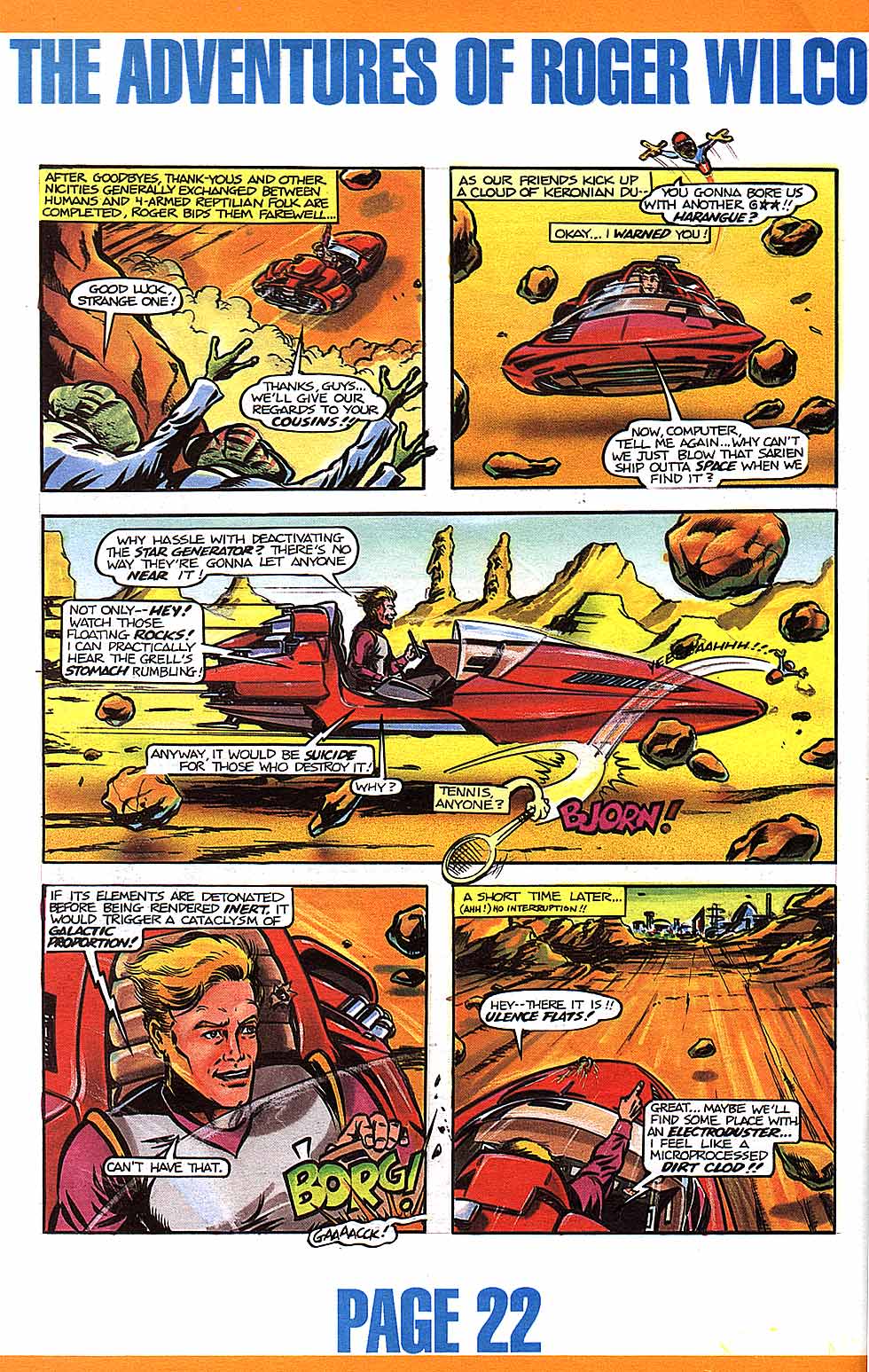 Read online Roger Wilco comic -  Issue #1 - 24