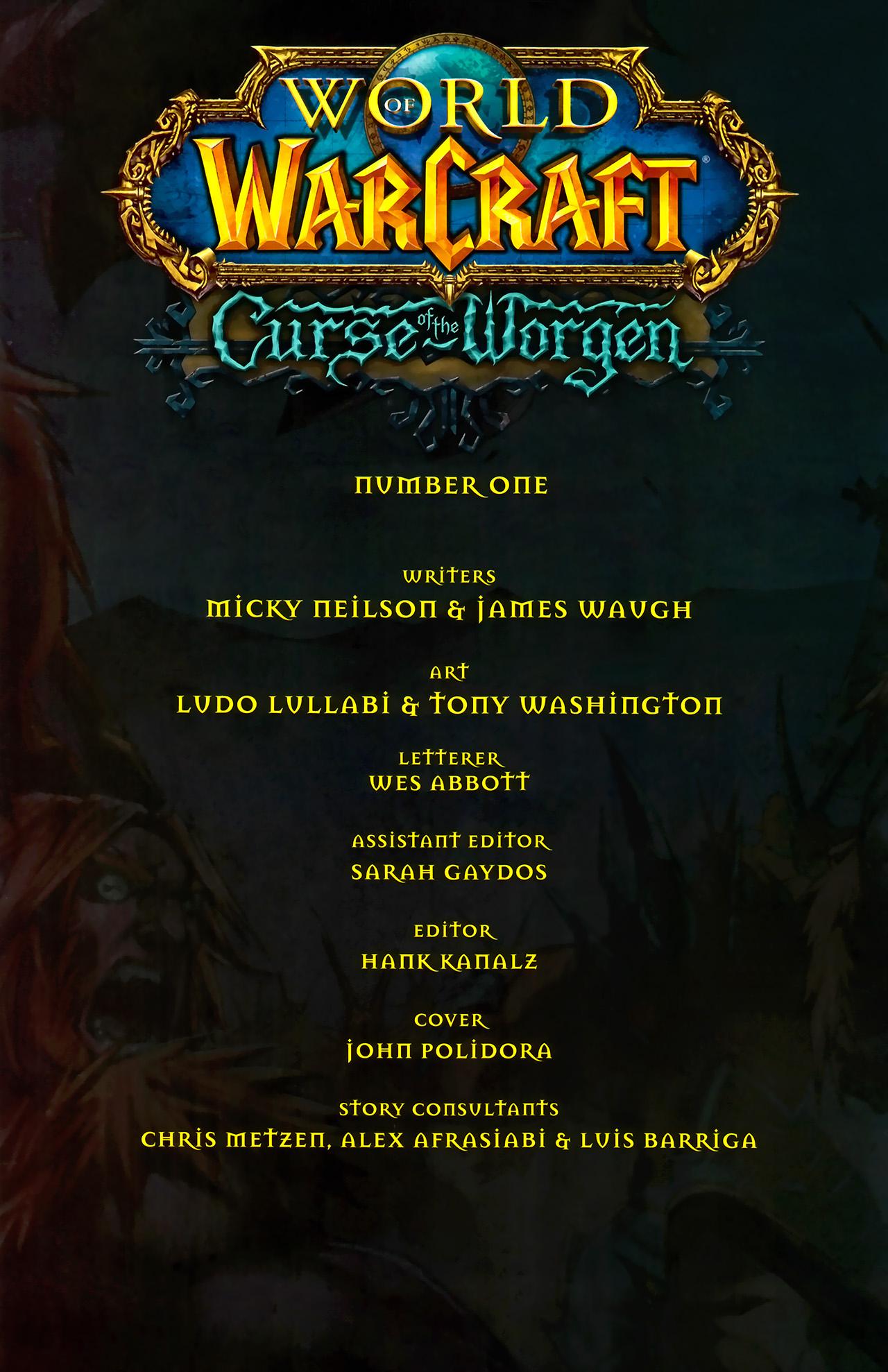 Read online World of Warcraft: Curse of the Worgen comic -  Issue #1 - 2