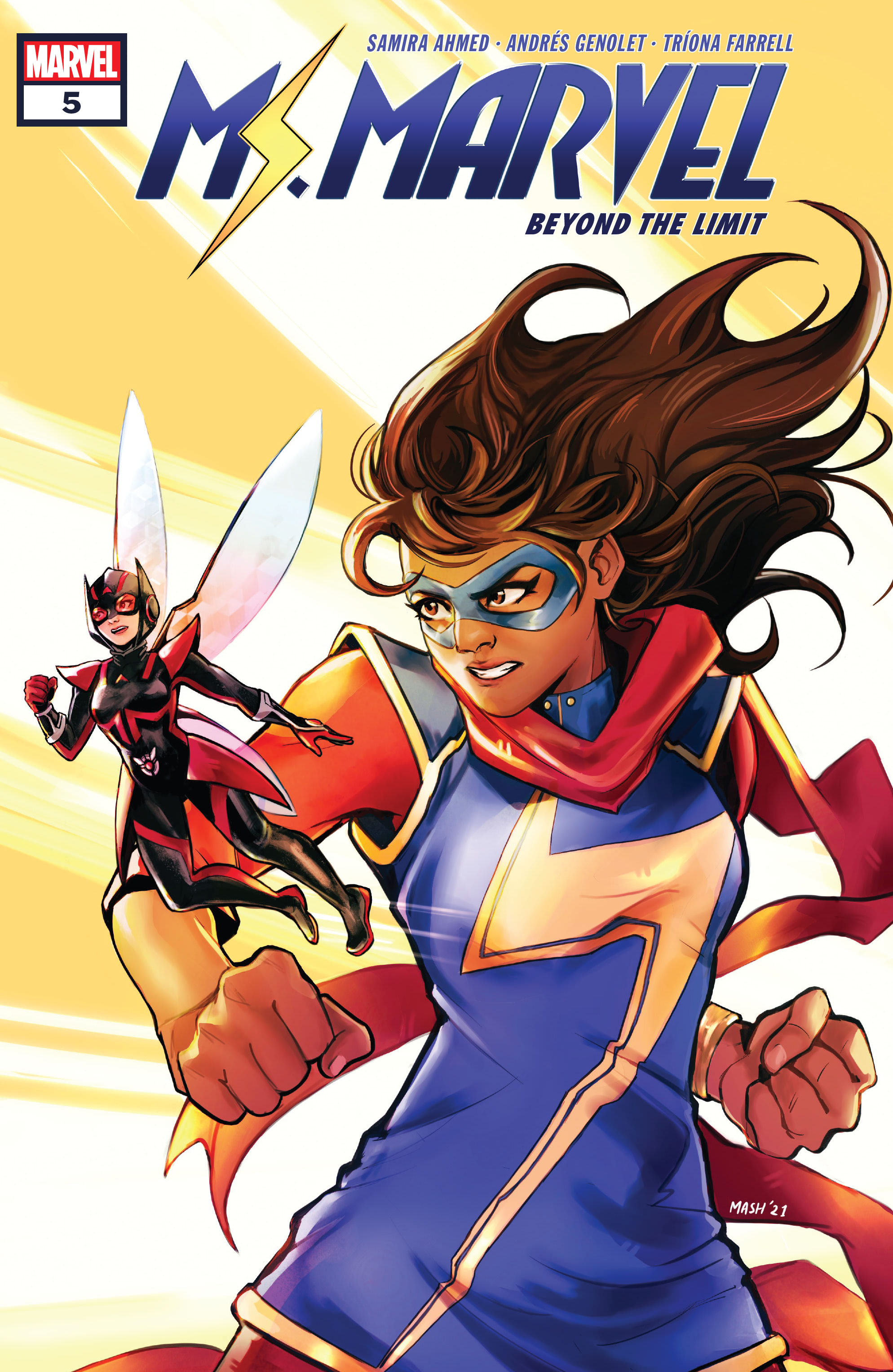 Read online Ms. Marvel: Beyond the Limit comic -  Issue #5 - 1