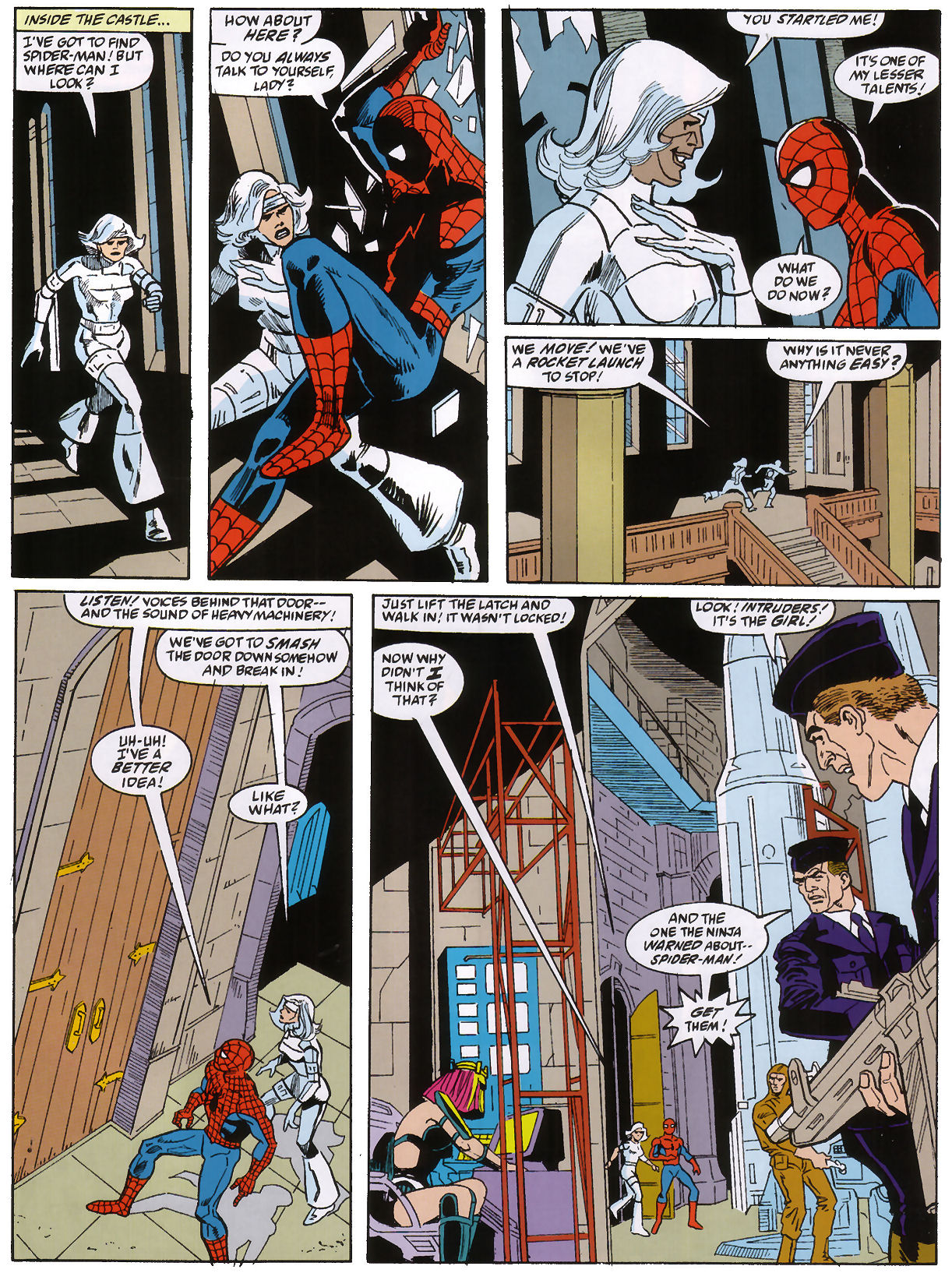 Read online Marvel Graphic Novel comic -  Issue #72 - Spiderman - Fear Itself - 56