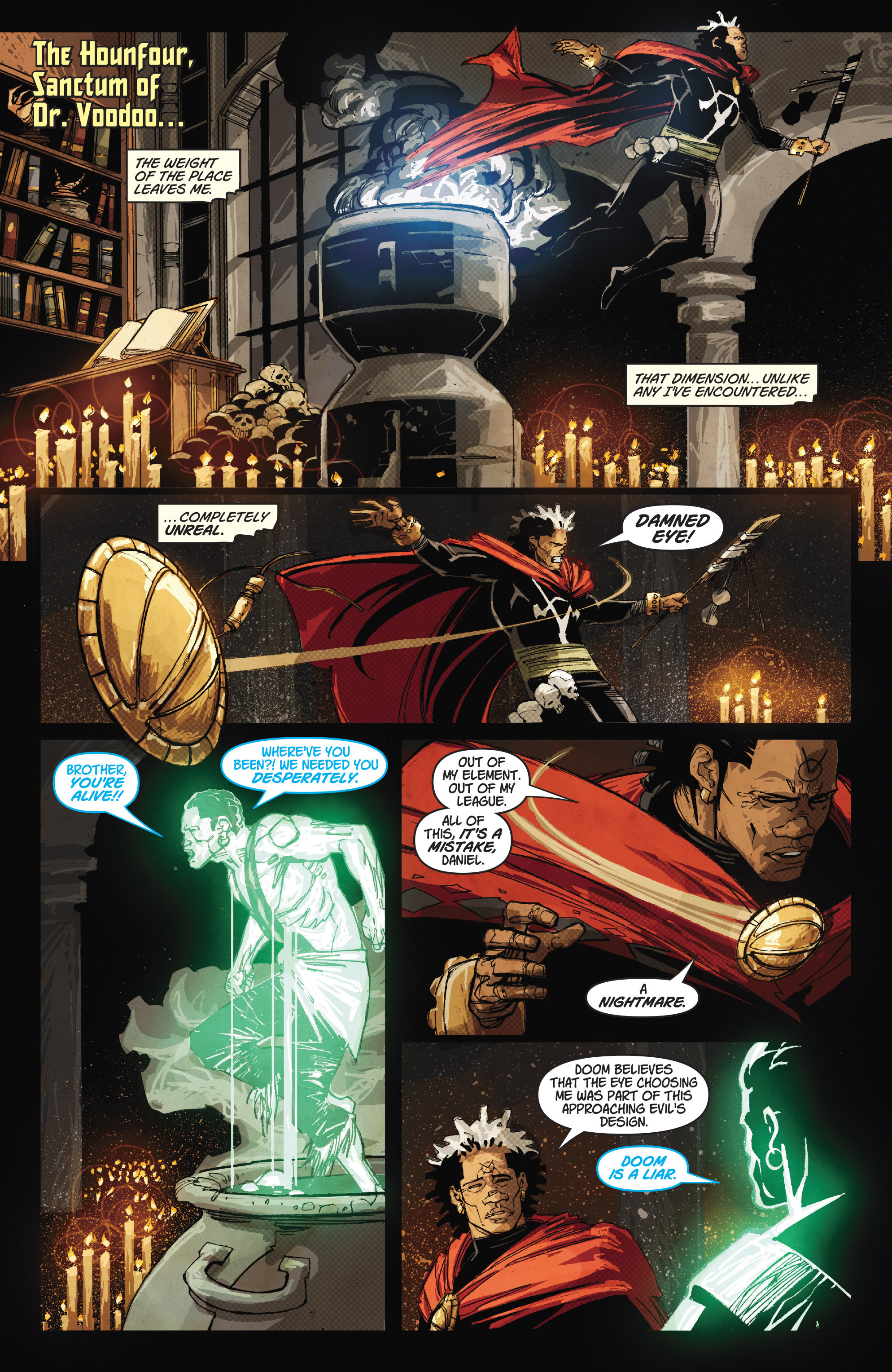 Read online Doctor Voodoo: Avenger of the Supernatural comic -  Issue # _TPB (Part 1) - 47