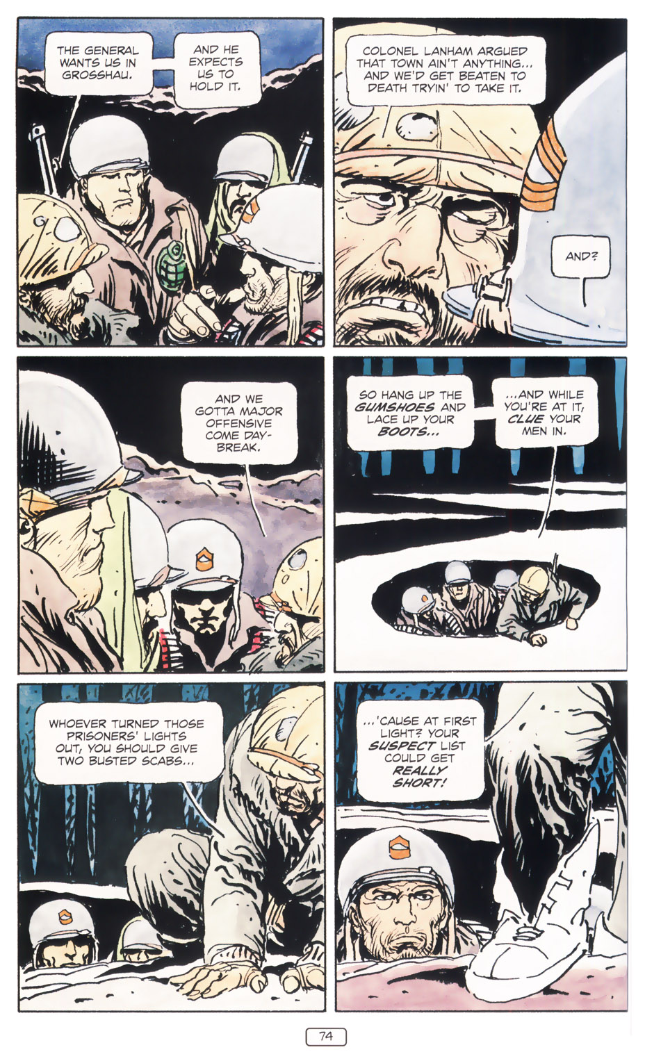 Read online Sgt. Rock: Between Hell & A Hard Place comic -  Issue # TPB - 80