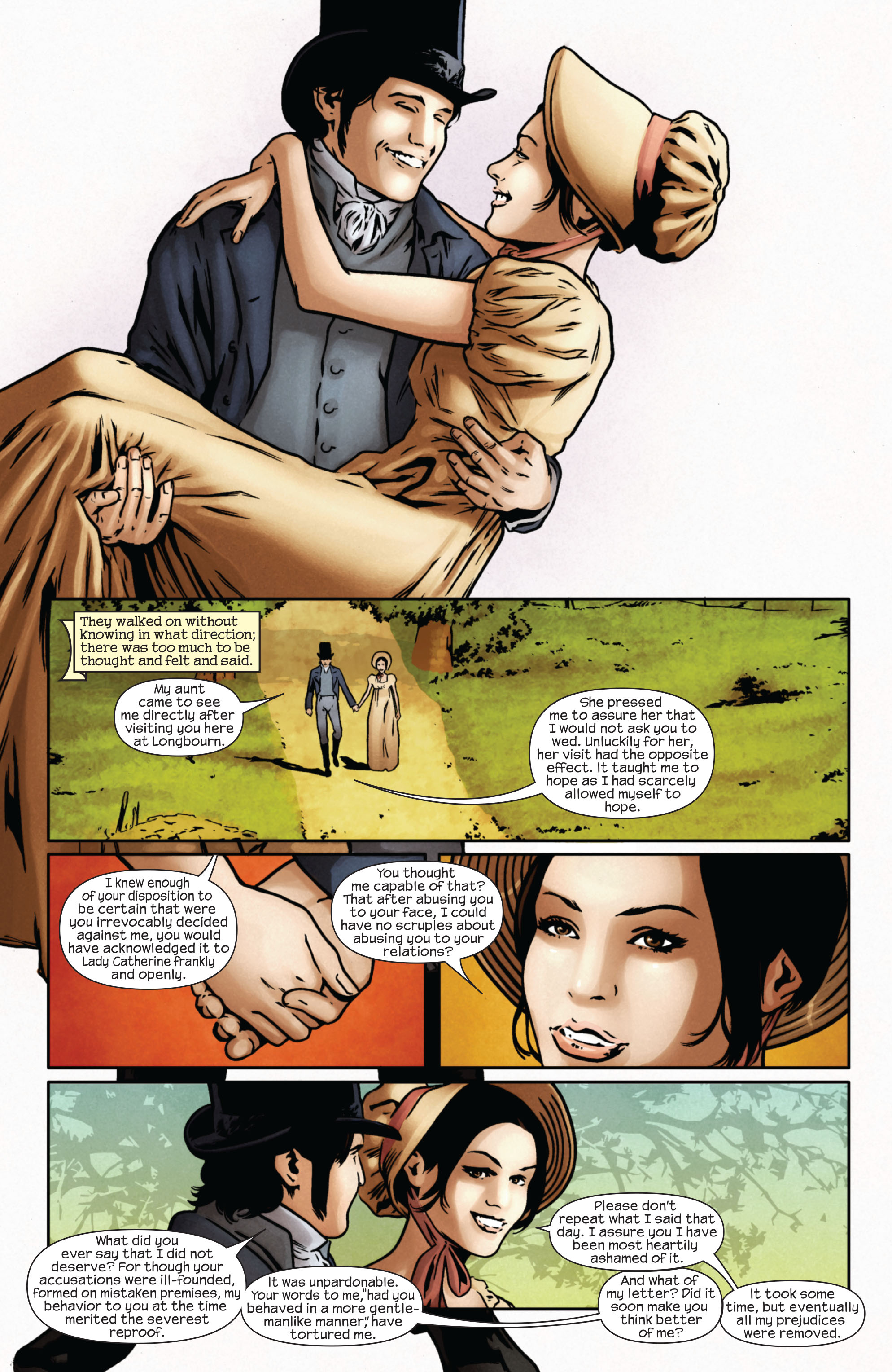 Read online Pride & Prejudice (2009) comic -  Issue #5 - 22