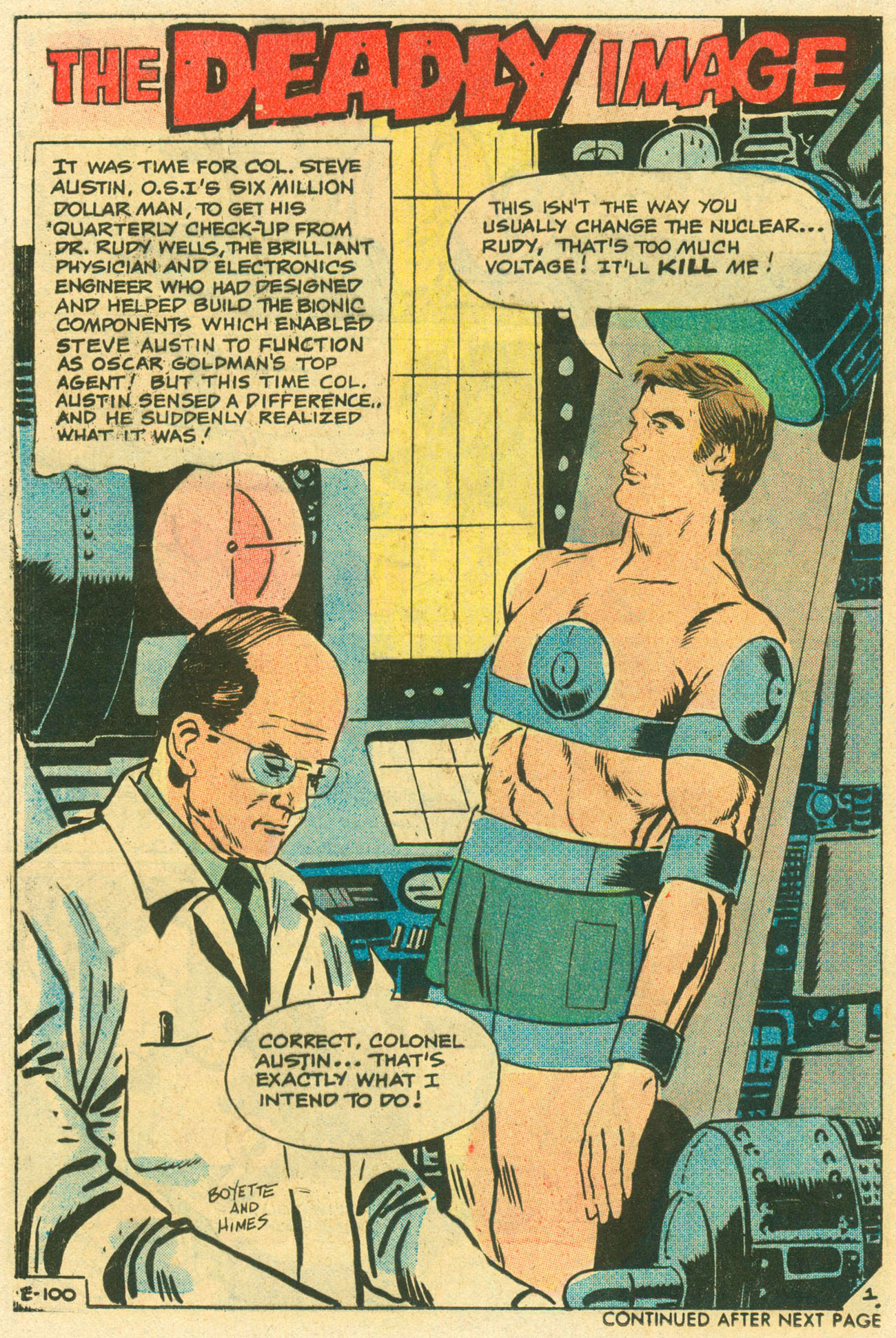 Read online The Six Million Dollar Man [comic] comic -  Issue #7 - 16