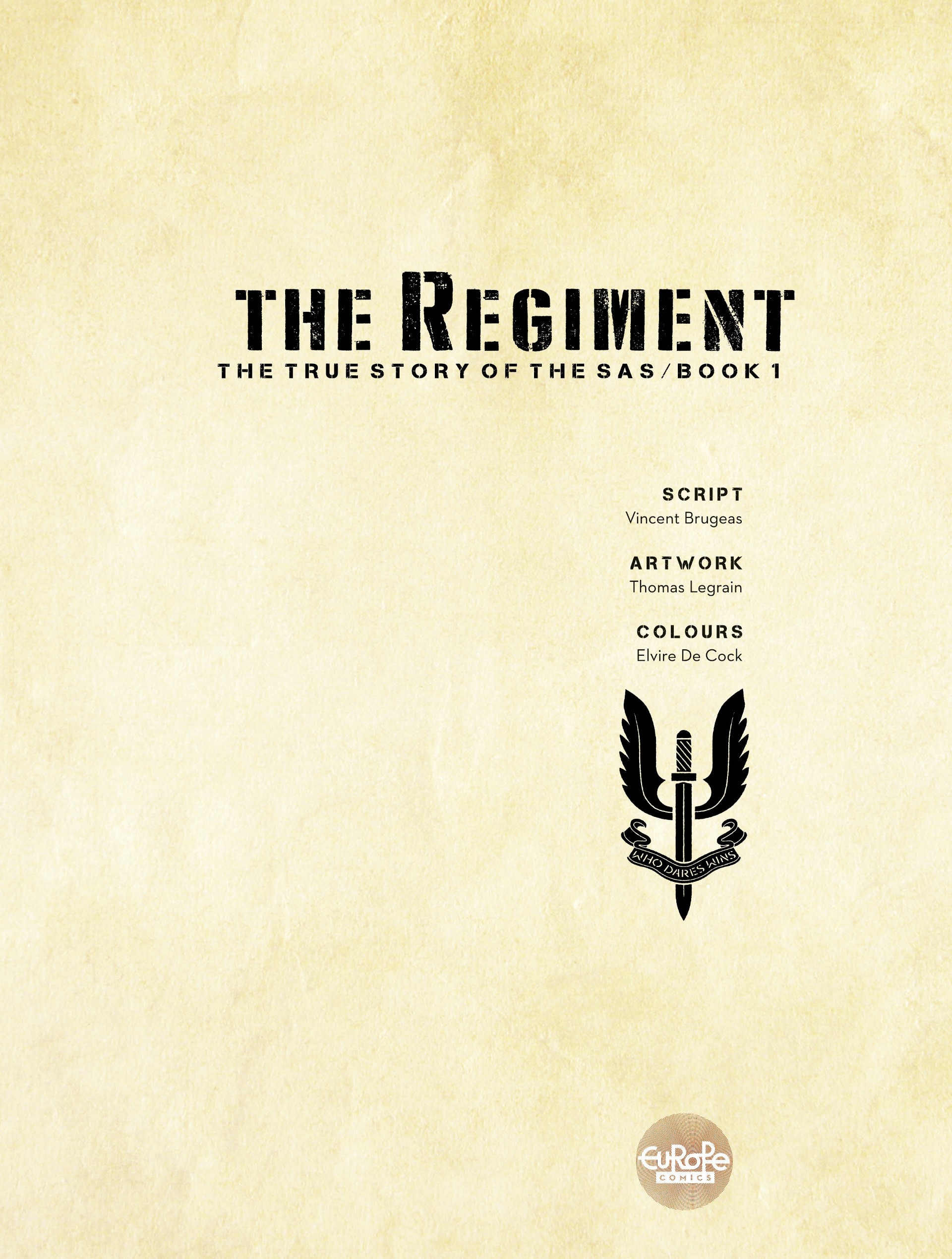 Read online The Regiment – The True Story of the SAS comic -  Issue #1 - 3