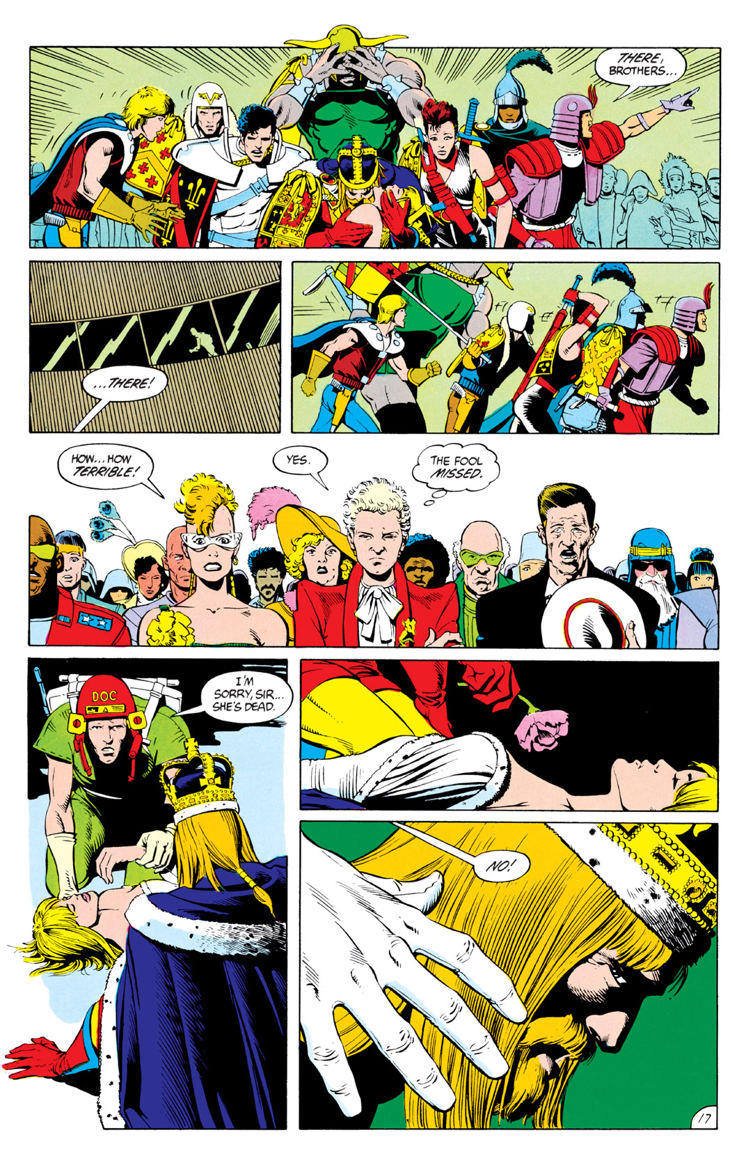 Read online Camelot 3000 comic -  Issue #6 - 19