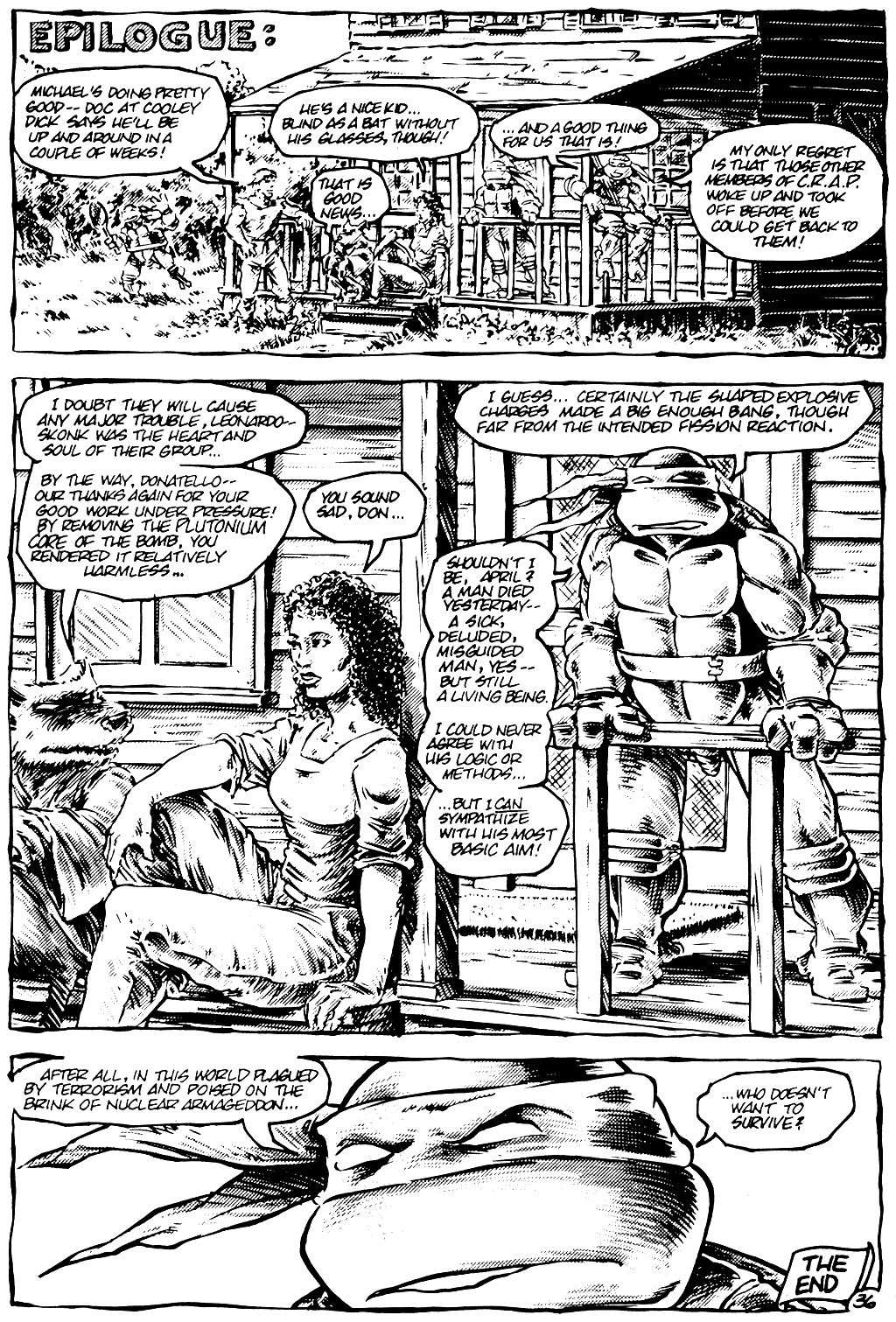 Read online Teenage Mutant Ninja Turtles (1984) comic -  Issue #12 - 35