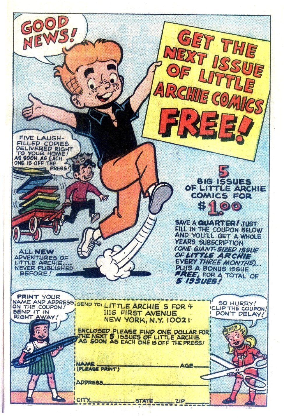 Read online The Adventures of Little Archie comic -  Issue #50 - 49