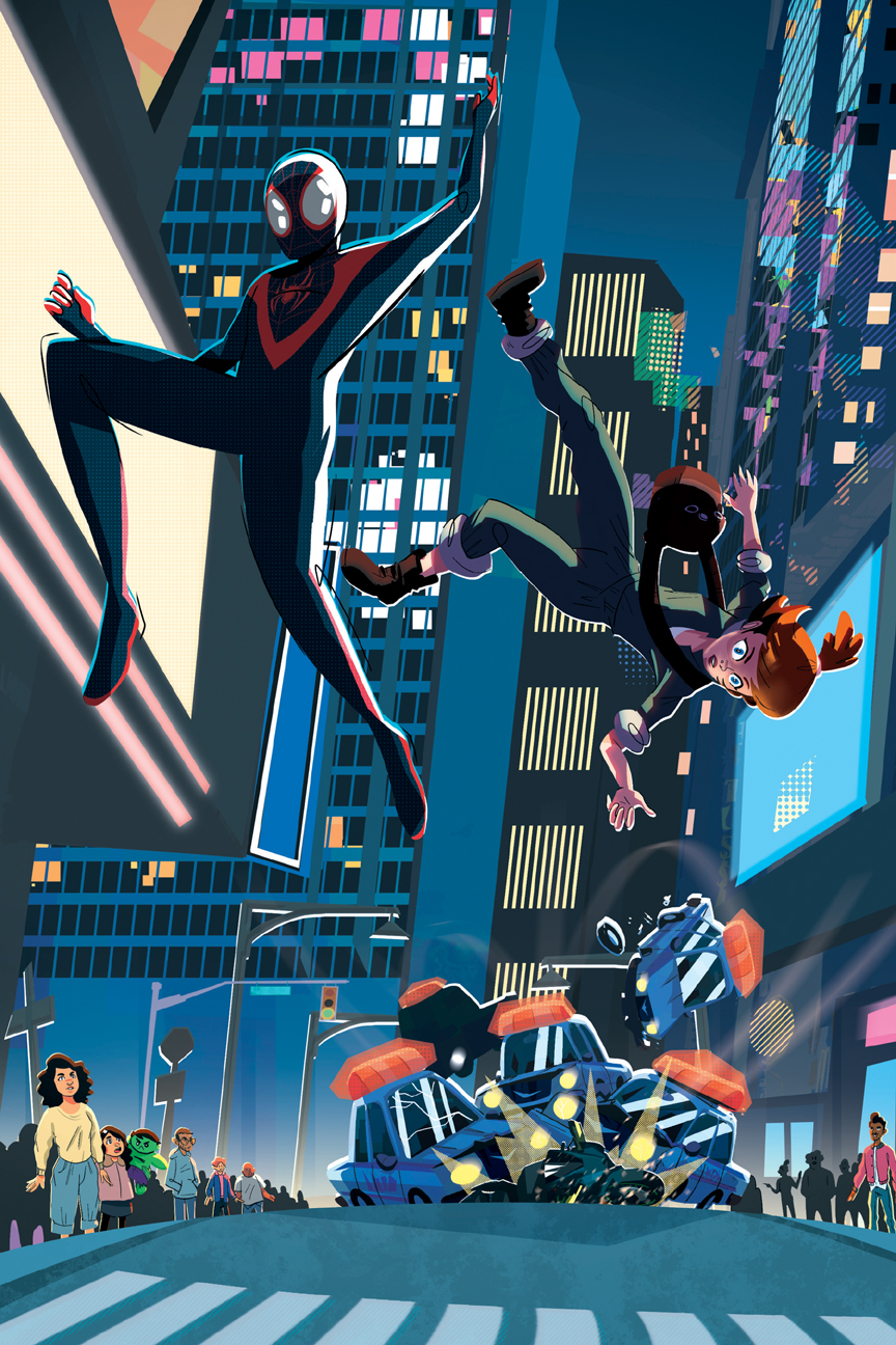 Read online Miles Morales: Shock Waves comic -  Issue # TPB - 35