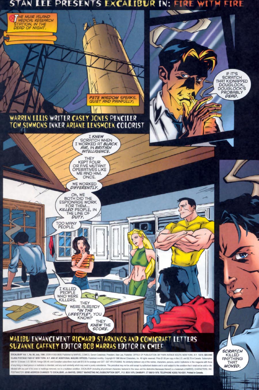 Read online Excalibur (1988) comic -  Issue #99 - 2