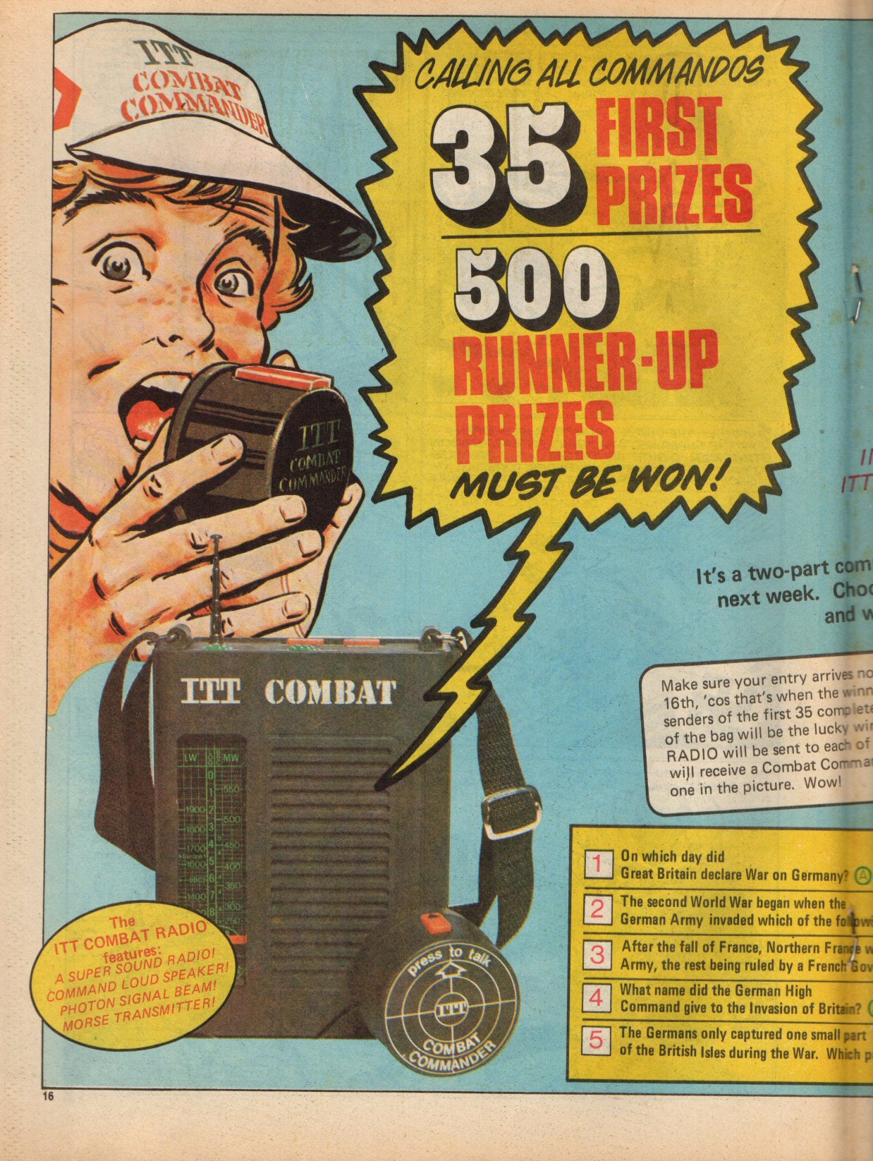 Read online Fury (1977) comic -  Issue #7 - 16