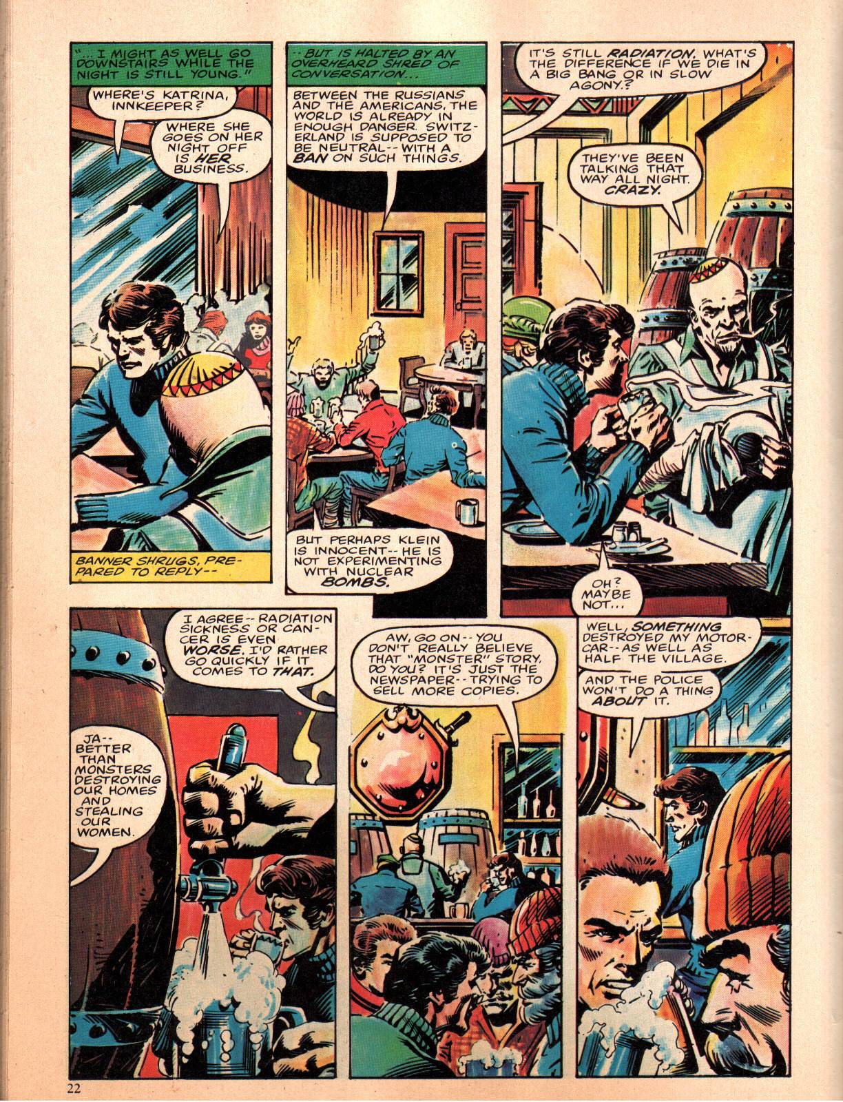 Read online Hulk (1978) comic -  Issue #14 - 22