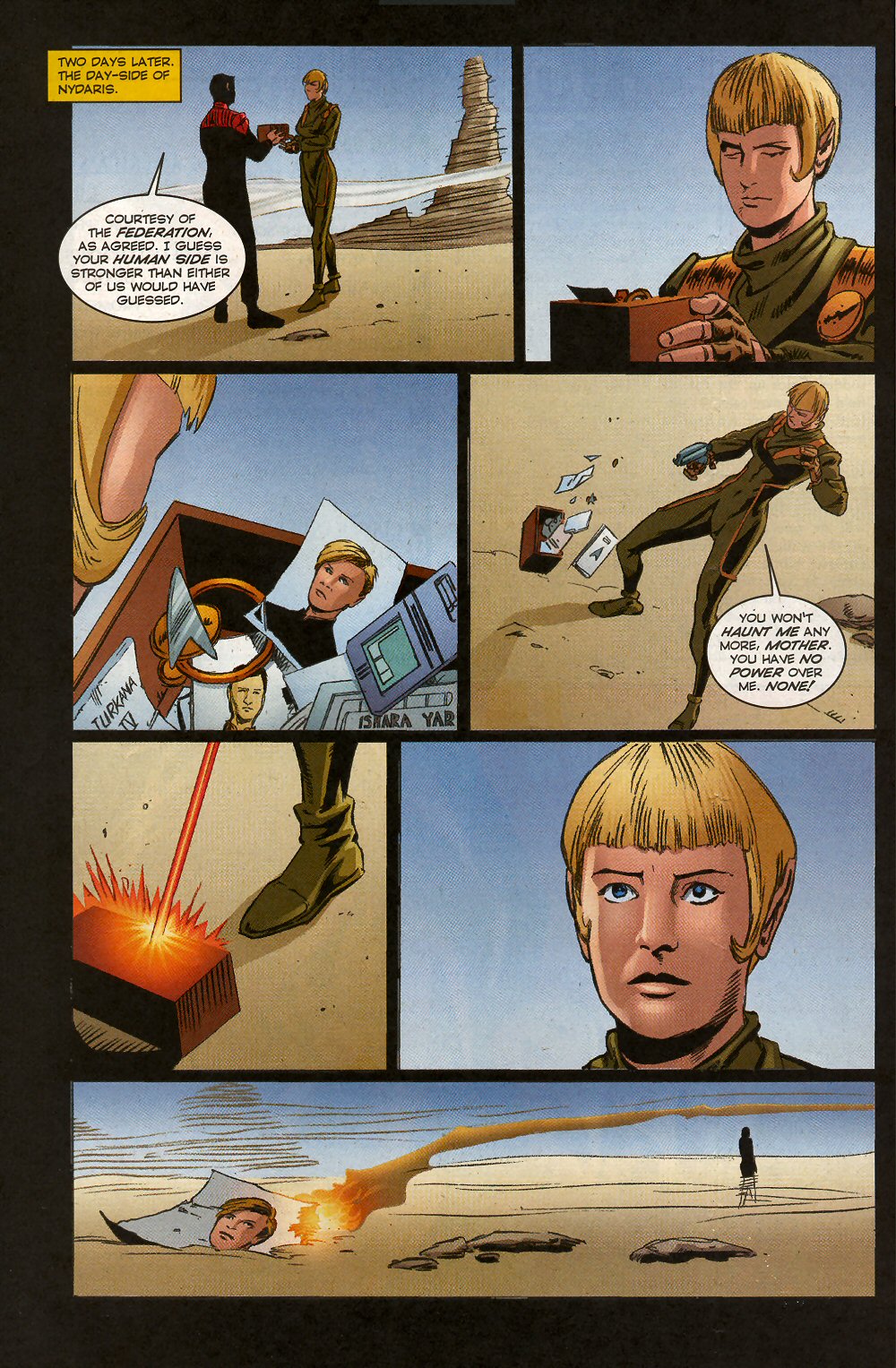Read online Star Trek: The Next Generation - The Killing Shadows comic -  Issue #4 - 30