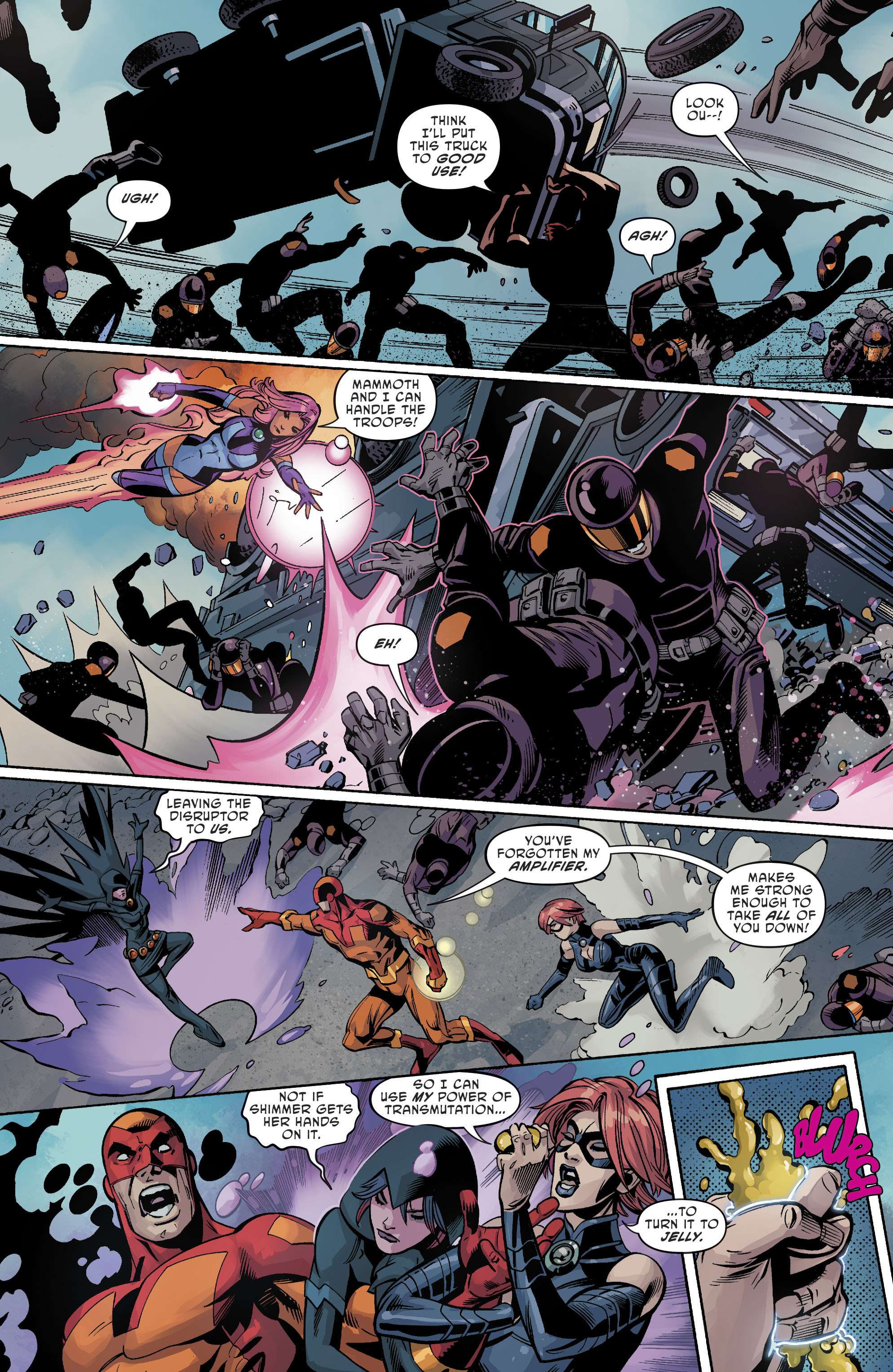 Read online Titans: Burning Rage comic -  Issue #3 - 23