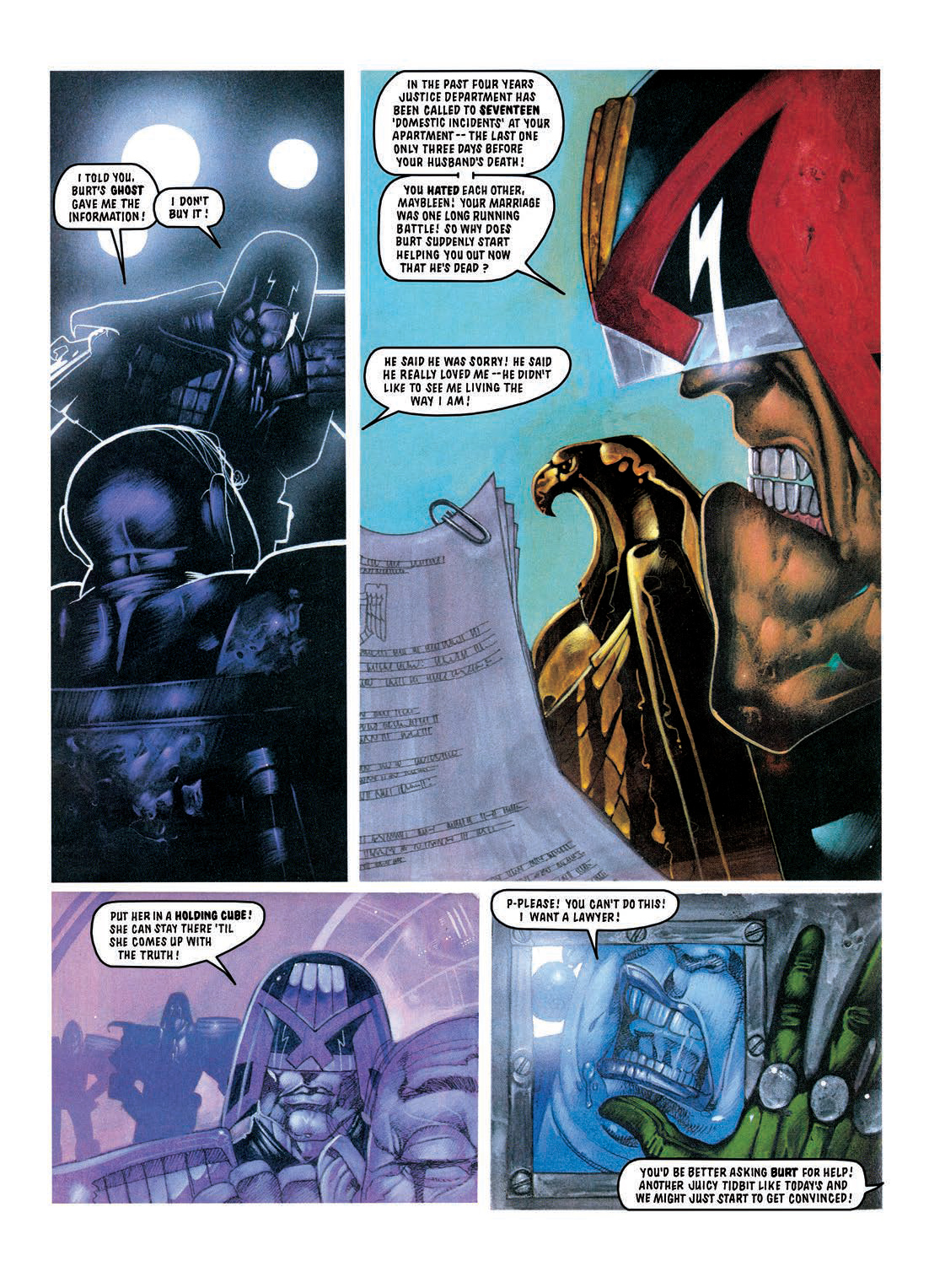 Read online Judge Dredd: The Restricted Files comic -  Issue # TPB 3 - 226