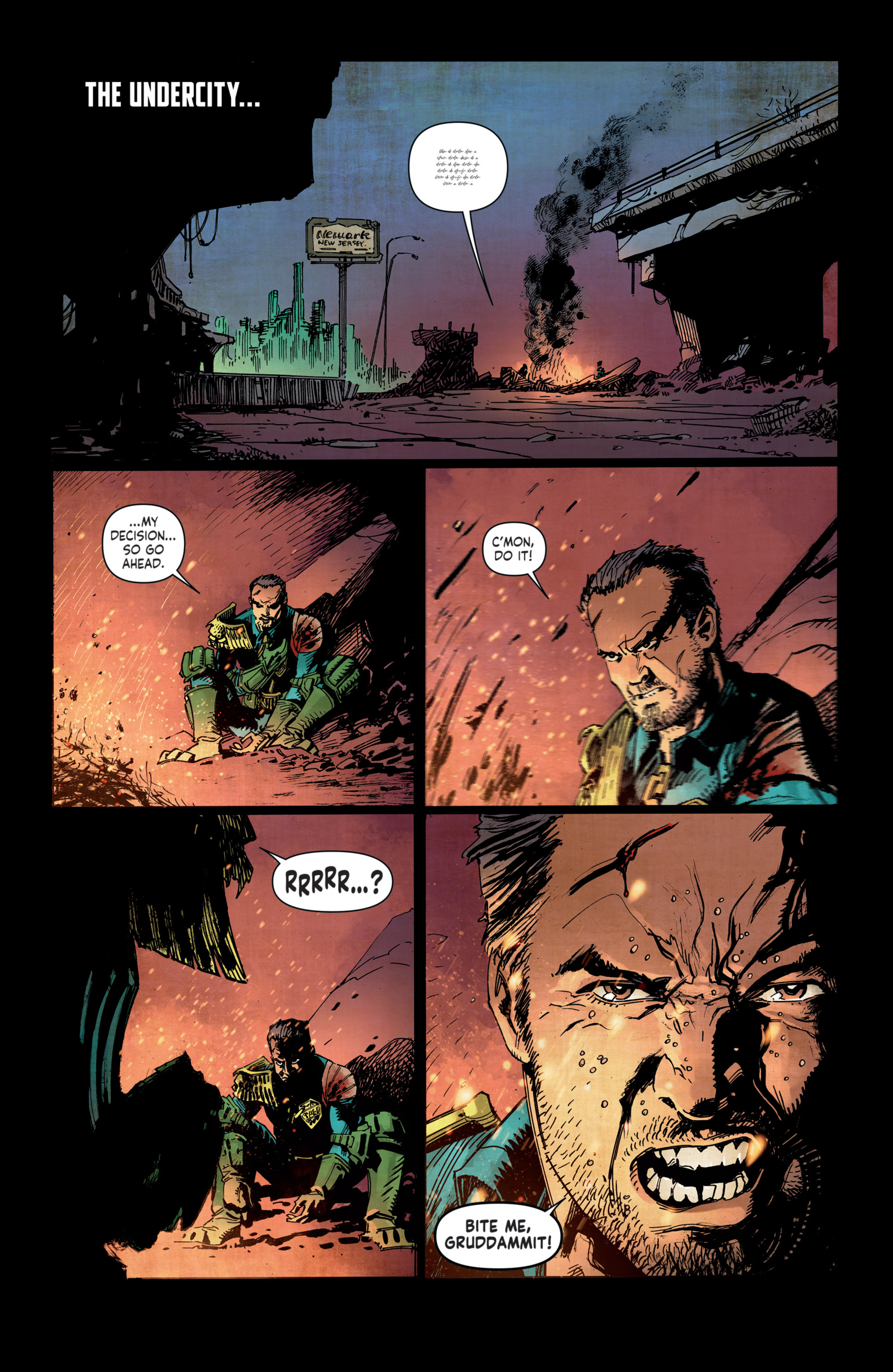 Read online Judge Dredd: Deviations comic -  Issue # Full - 5