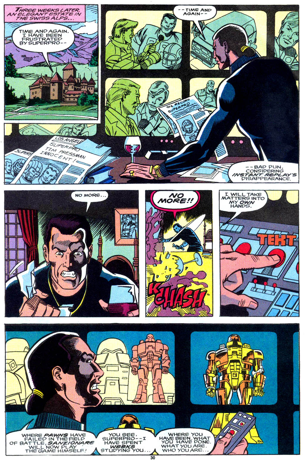 Read online NFL SuperPro comic -  Issue #3 - 23