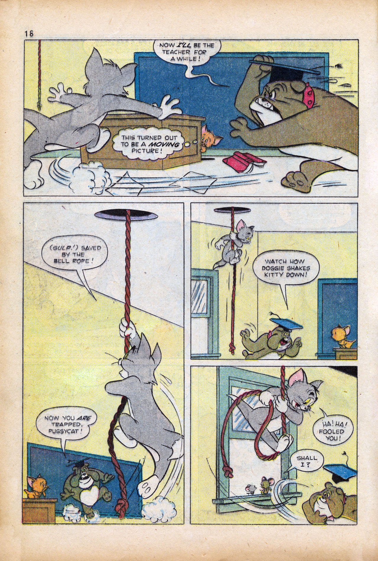 Read online Tom & Jerry's Back to School comic -  Issue # TPB - 20