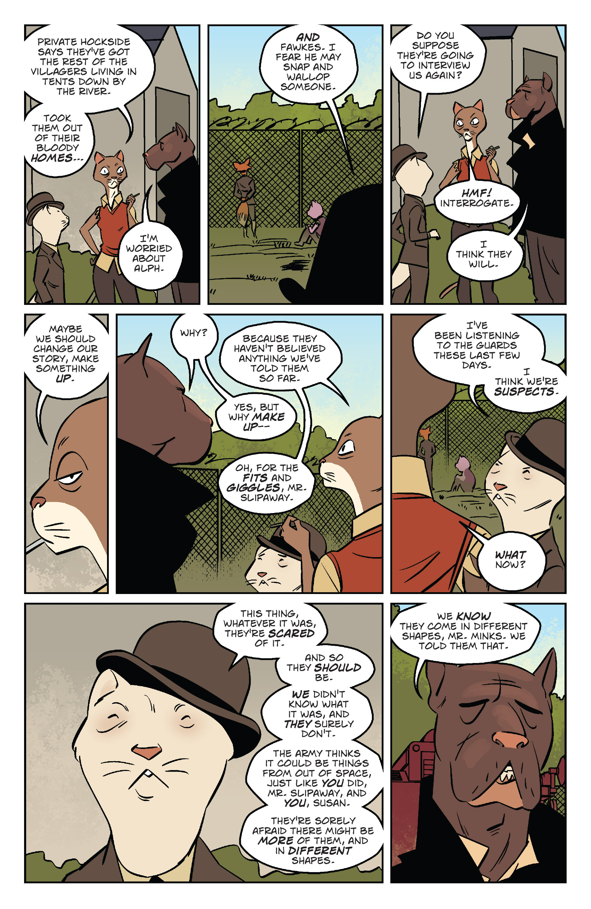Read online Wild's End: The Enemy Within comic -  Issue #1 - 20