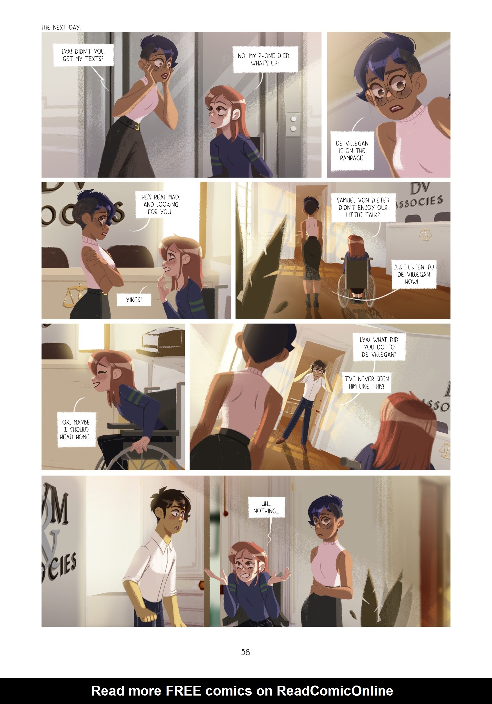 Read online Through Lya's Eyes comic -  Issue #3 - 57
