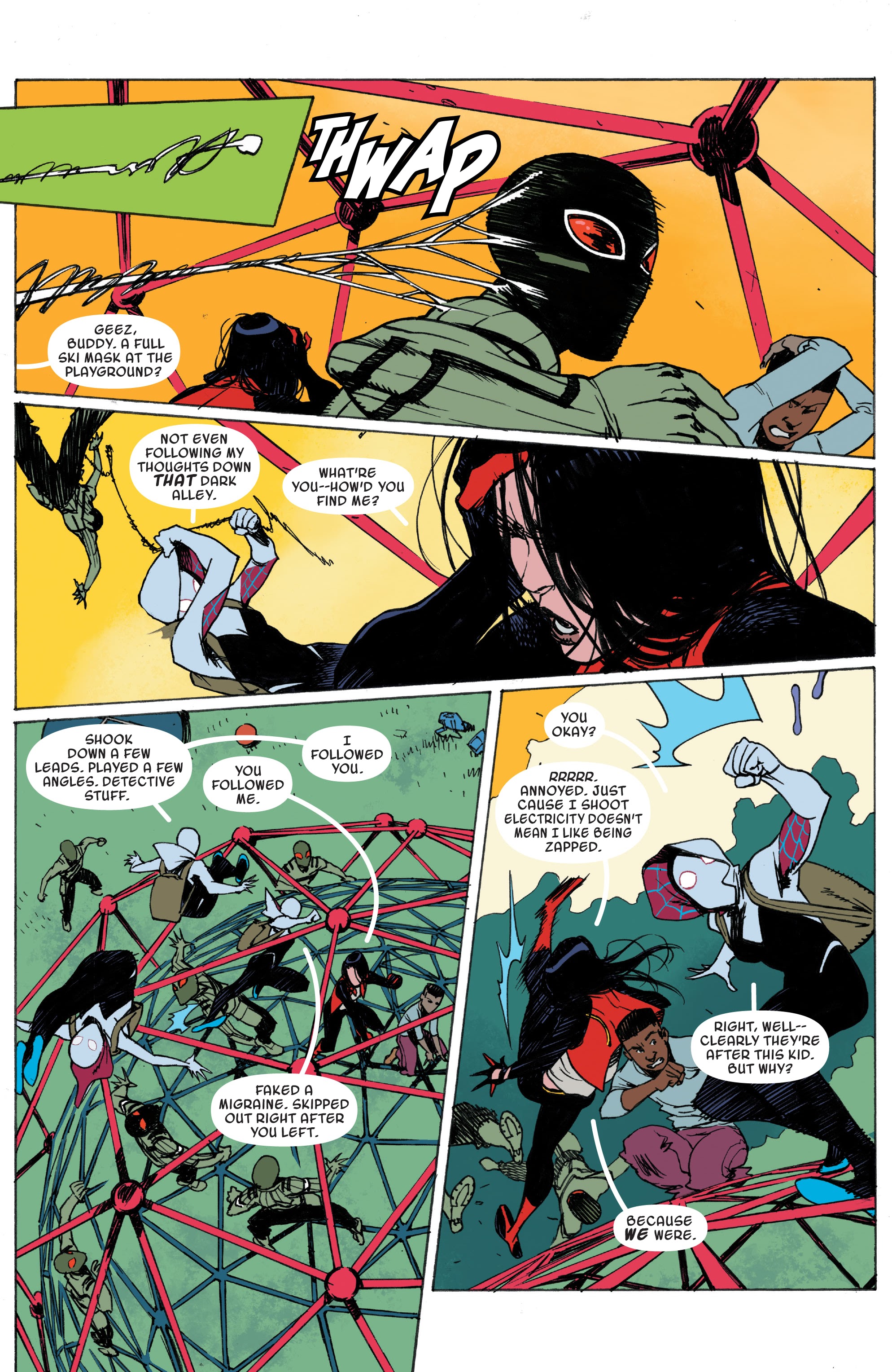 Read online Silk: Out of the Spider-Verse comic -  Issue # TPB 2 (Part 2) - 68