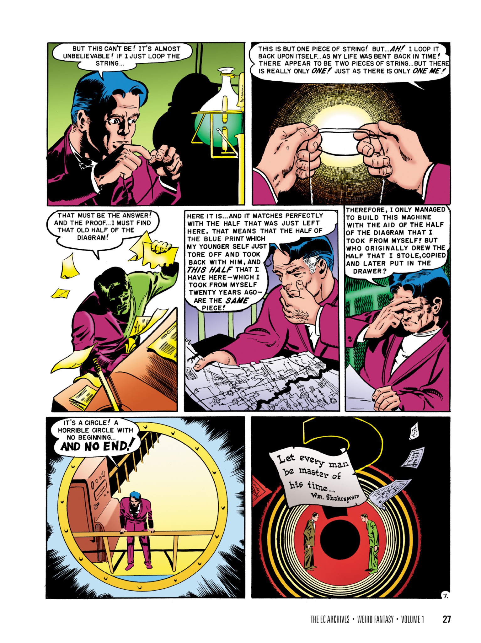 Read online The EC Archives: Weird Fantasy comic -  Issue # TPB 1 - 29