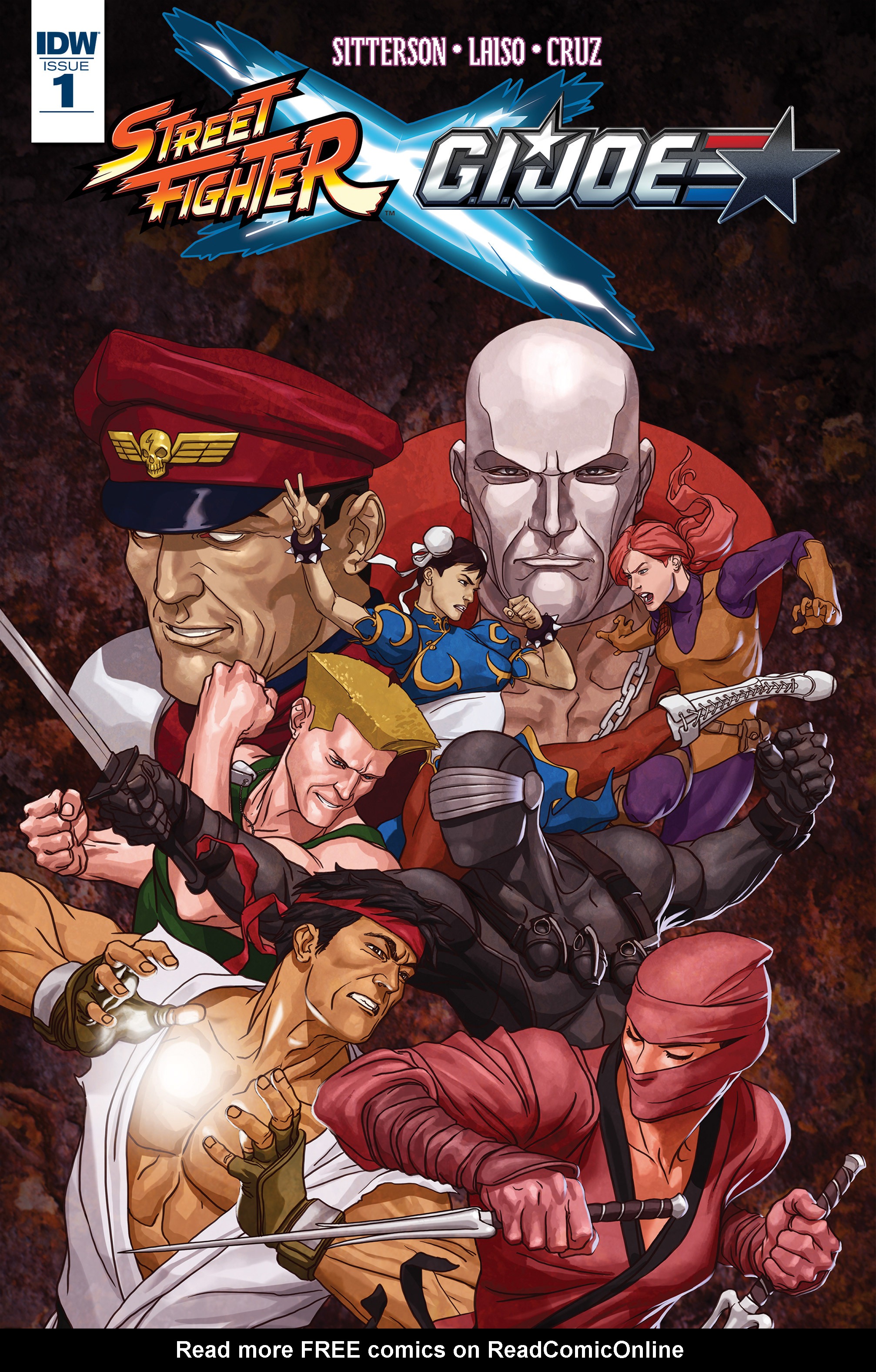 Read online Street Fighter X G.I. Joe comic -  Issue #1 - 1