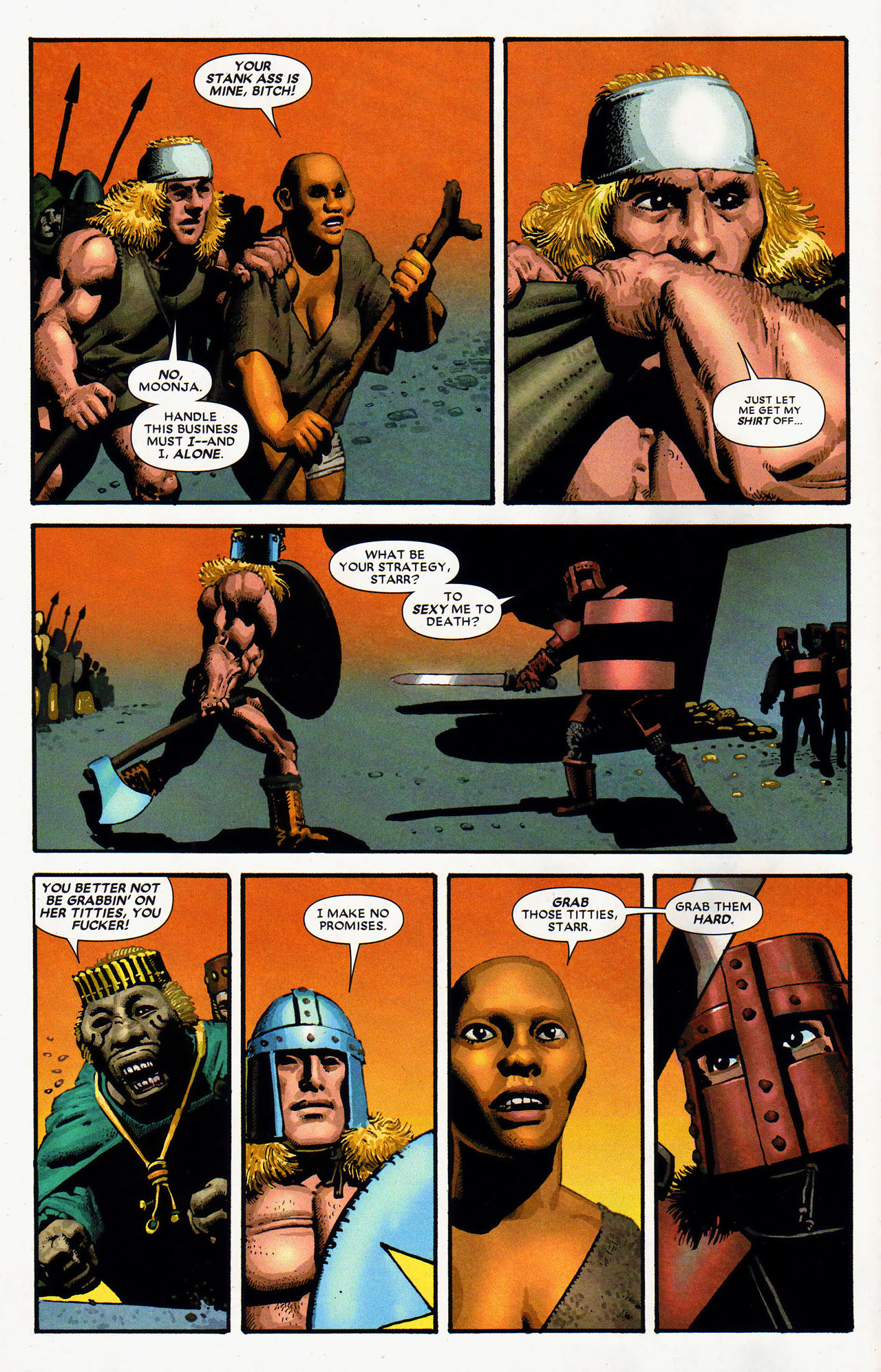 Read online Starr the Slayer comic -  Issue #4 - 5