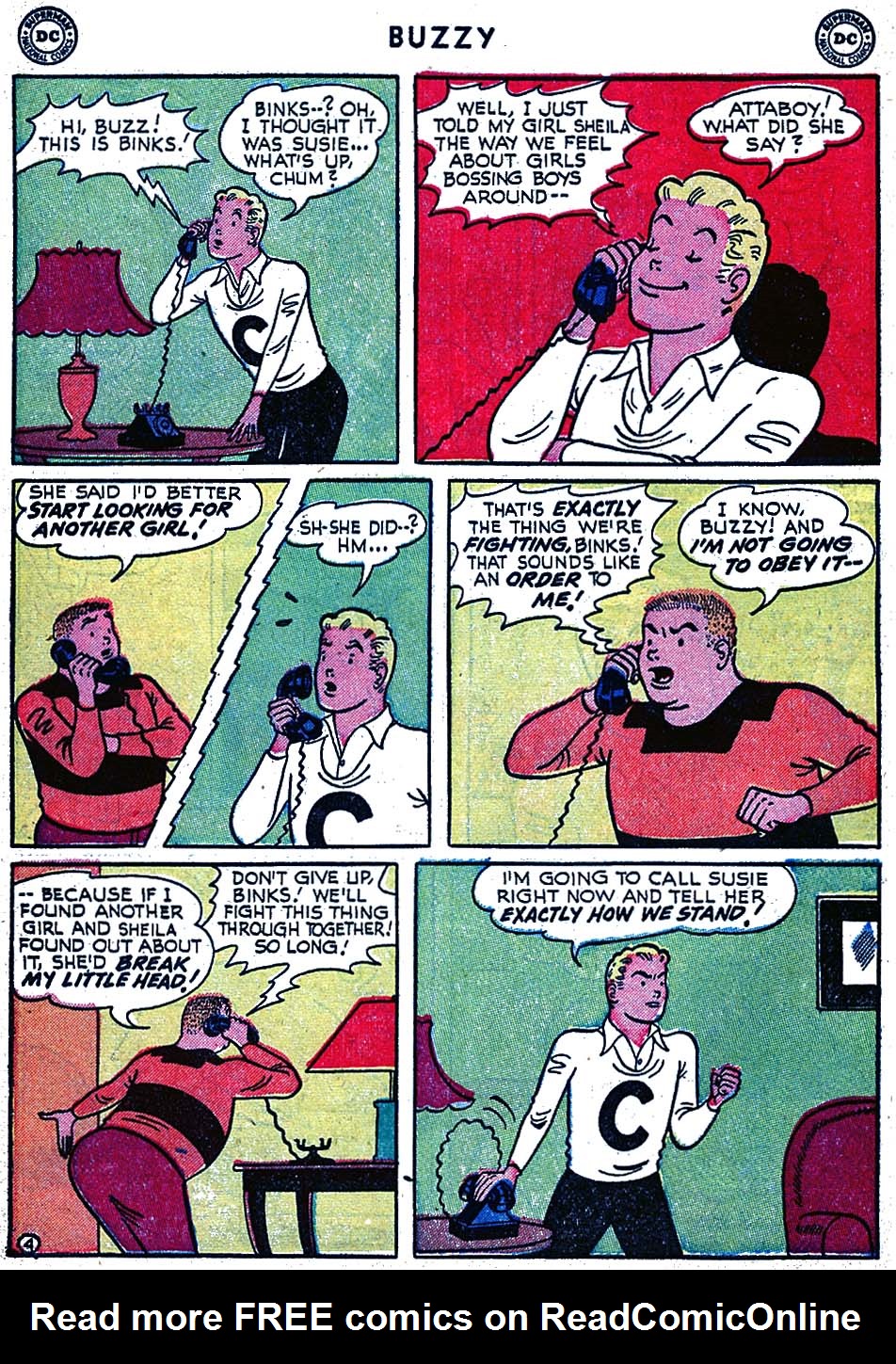 Read online Buzzy comic -  Issue #56 - 40