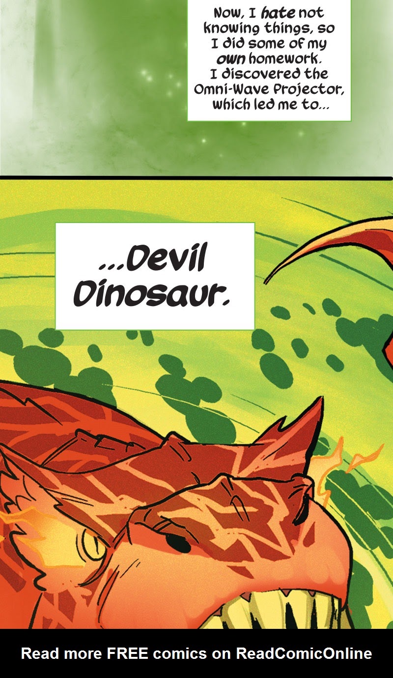 Read online Moon Girl and Devil Dinosaur: Infinity Comic Primer comic -  Issue #1 - 8