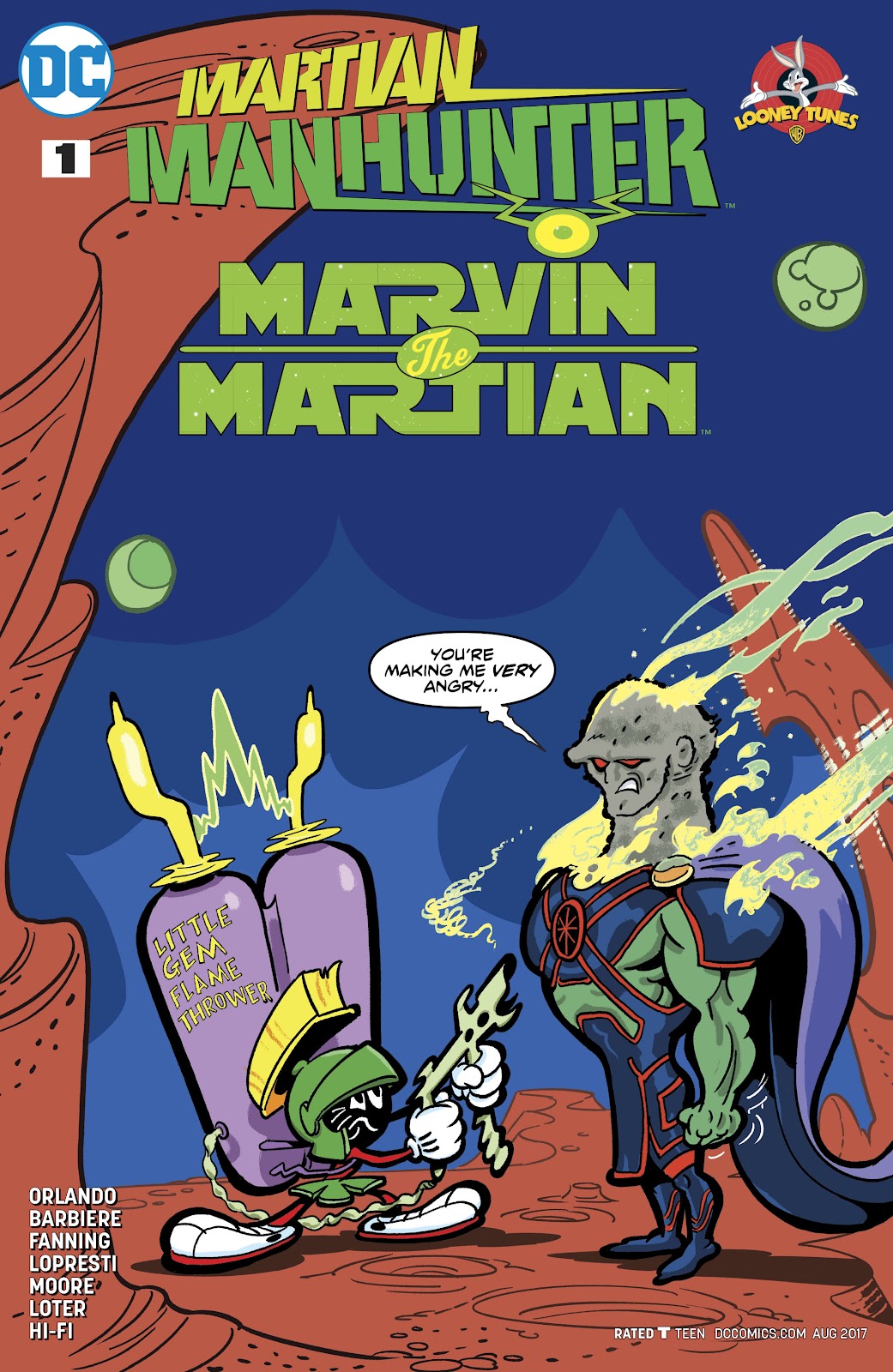 Martian Manhunter/Marvin the Martian Special issue Full - Page 3