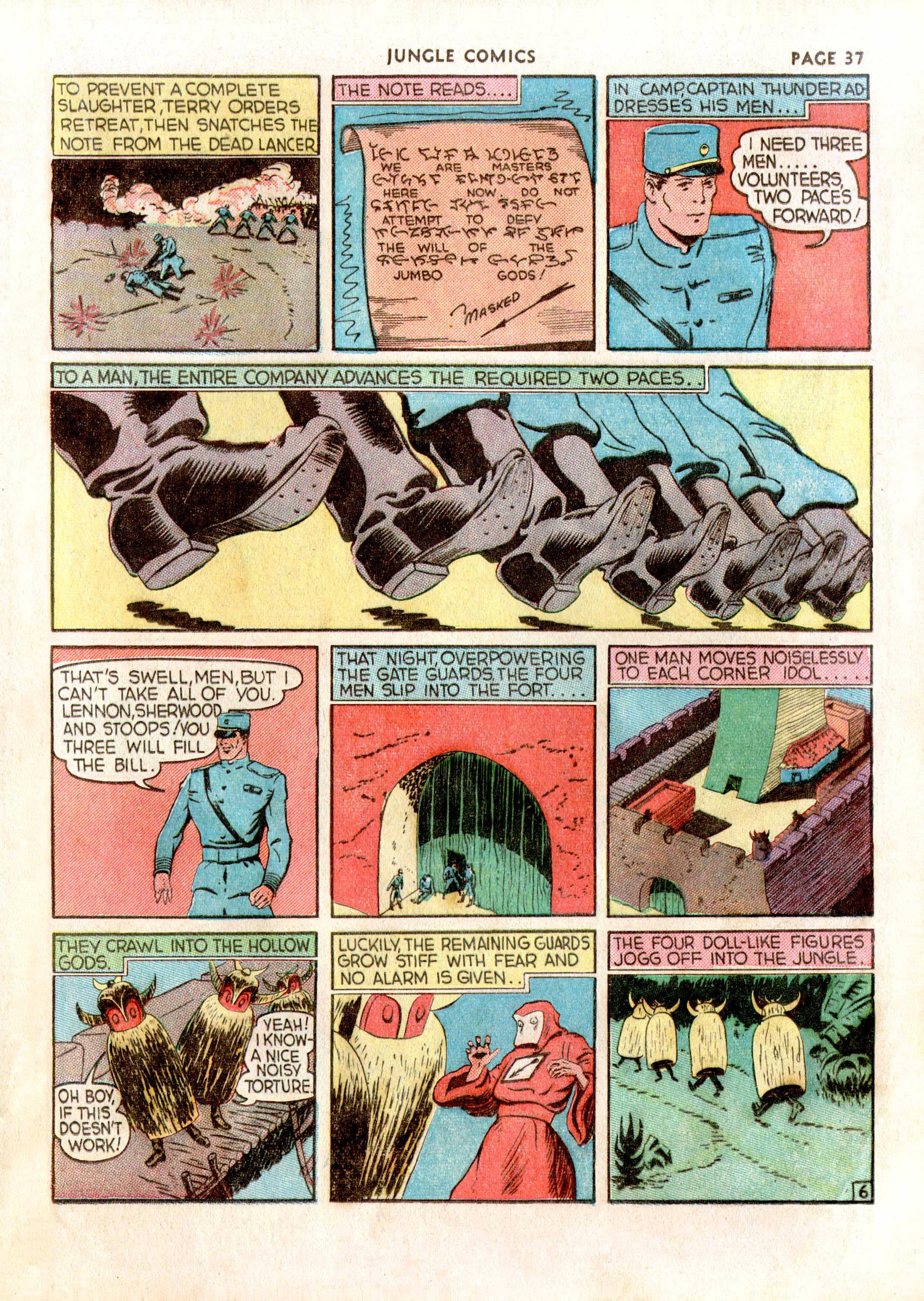 Read online Jungle Comics comic -  Issue #5 - 41