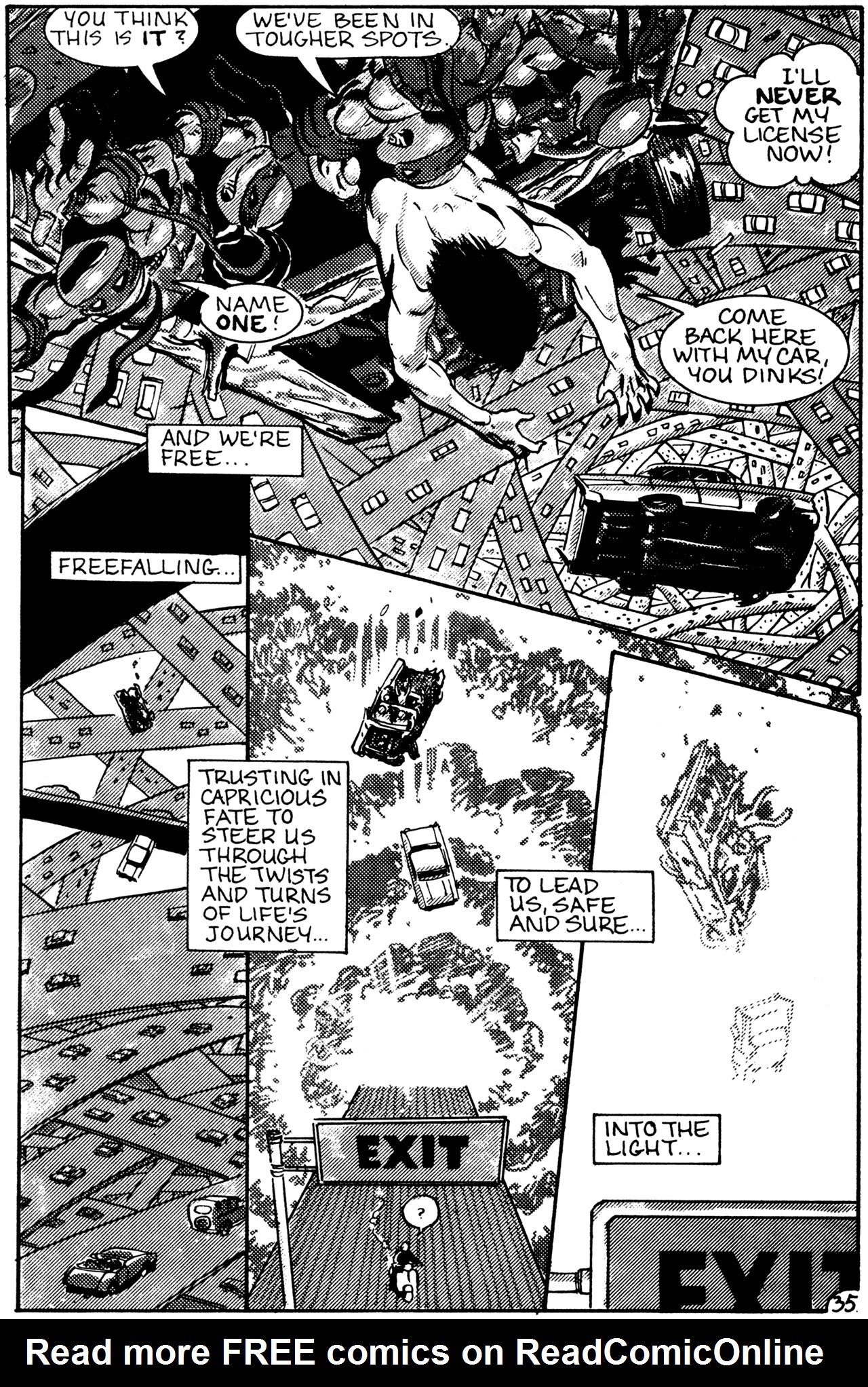 Read online Teenage Mutant Ninja Turtles (1984) comic -  Issue #30 - 36