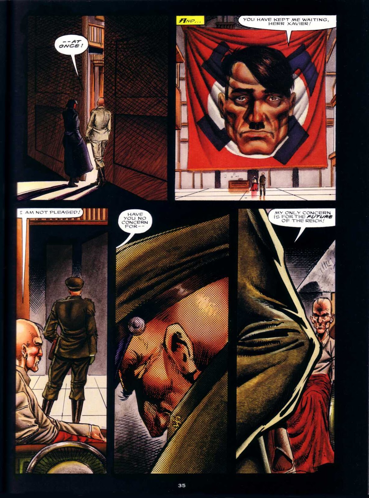 Marvel Graphic Novel issue 66 - Excalibur - Weird War III - Page 34