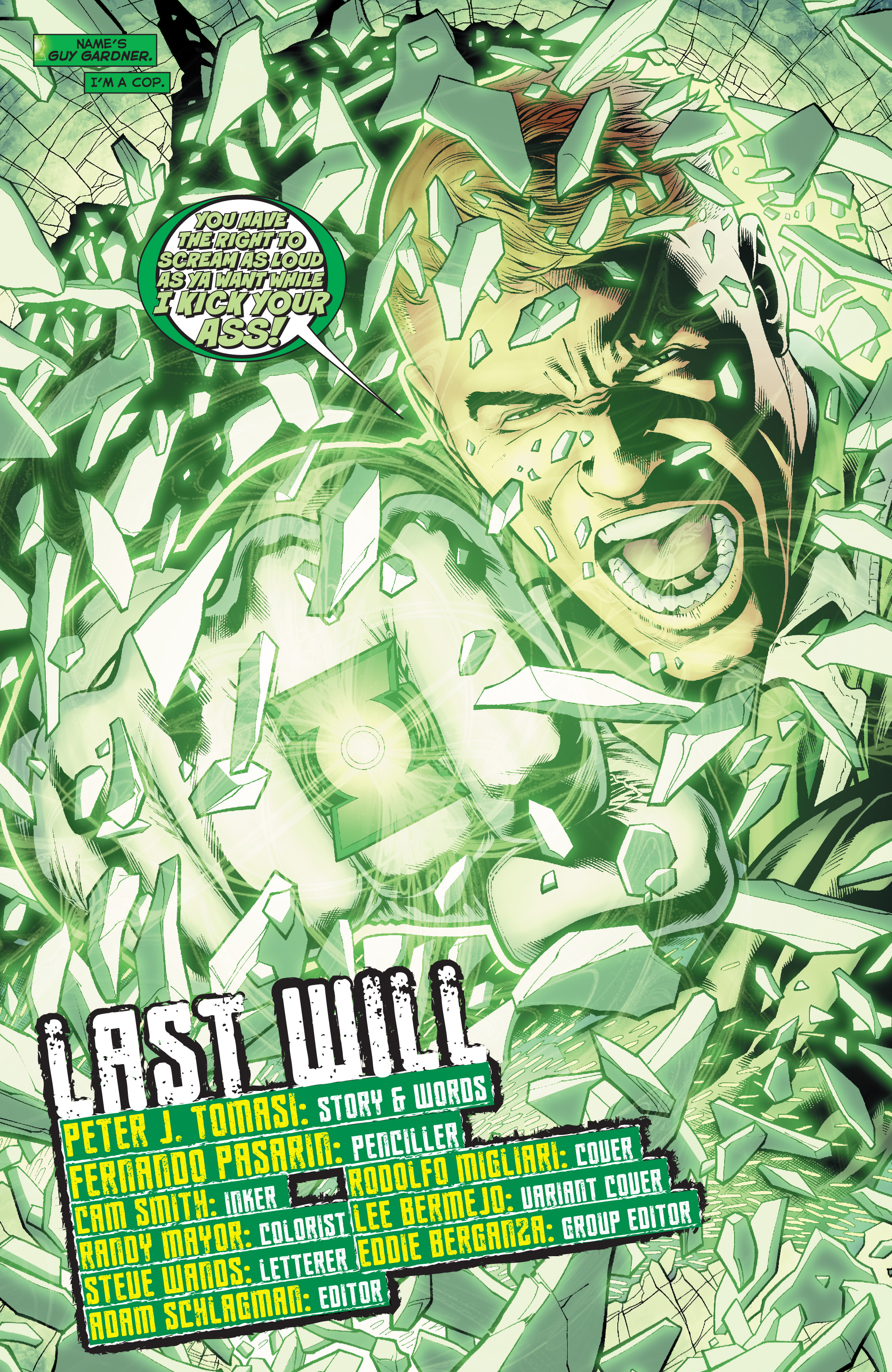 Read online Green Lantern: Emerald Warriors comic -  Issue #1 - 6