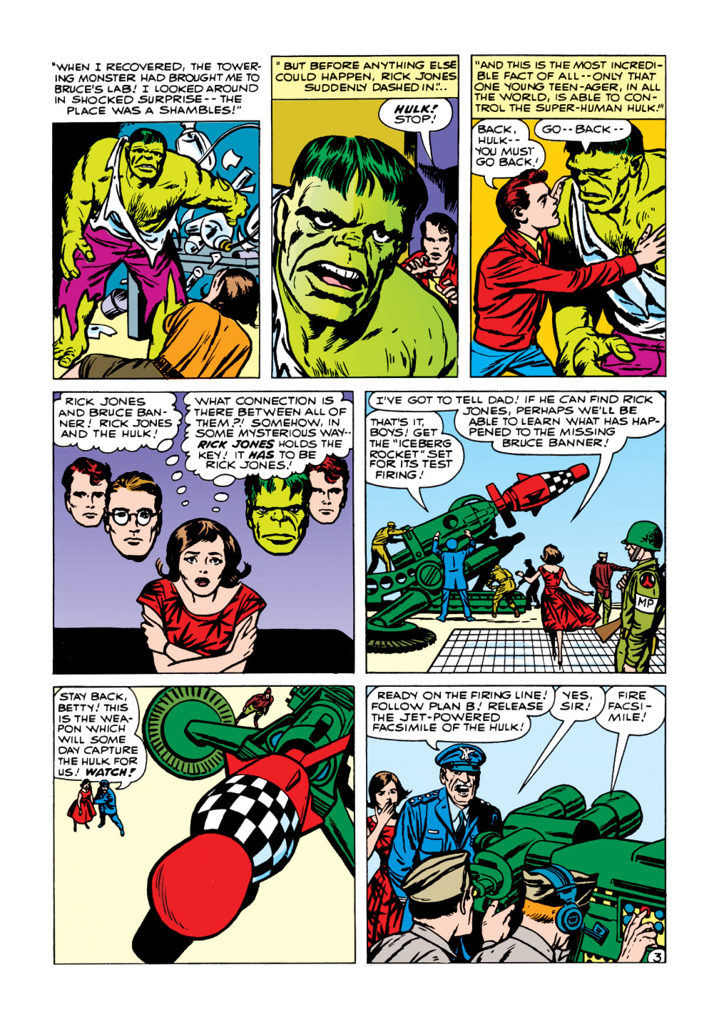 Read online Marvel Masterworks: The Incredible Hulk comic -  Issue # TPB 1 (Part 1) - 81